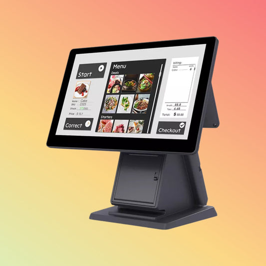 Best 15.6 Inch Windows Touch POS Terminal With Secondary Dispaly For Retail Business T606