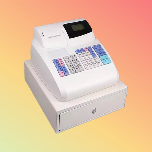 48 कुंजी स्वचालित स्मार्ट इलेक्ट्रॉनिक प्रोग्रामेबल कैश रजिस्टर 58 मिमी थर्मल प्रिंटर के साथ ECR800
