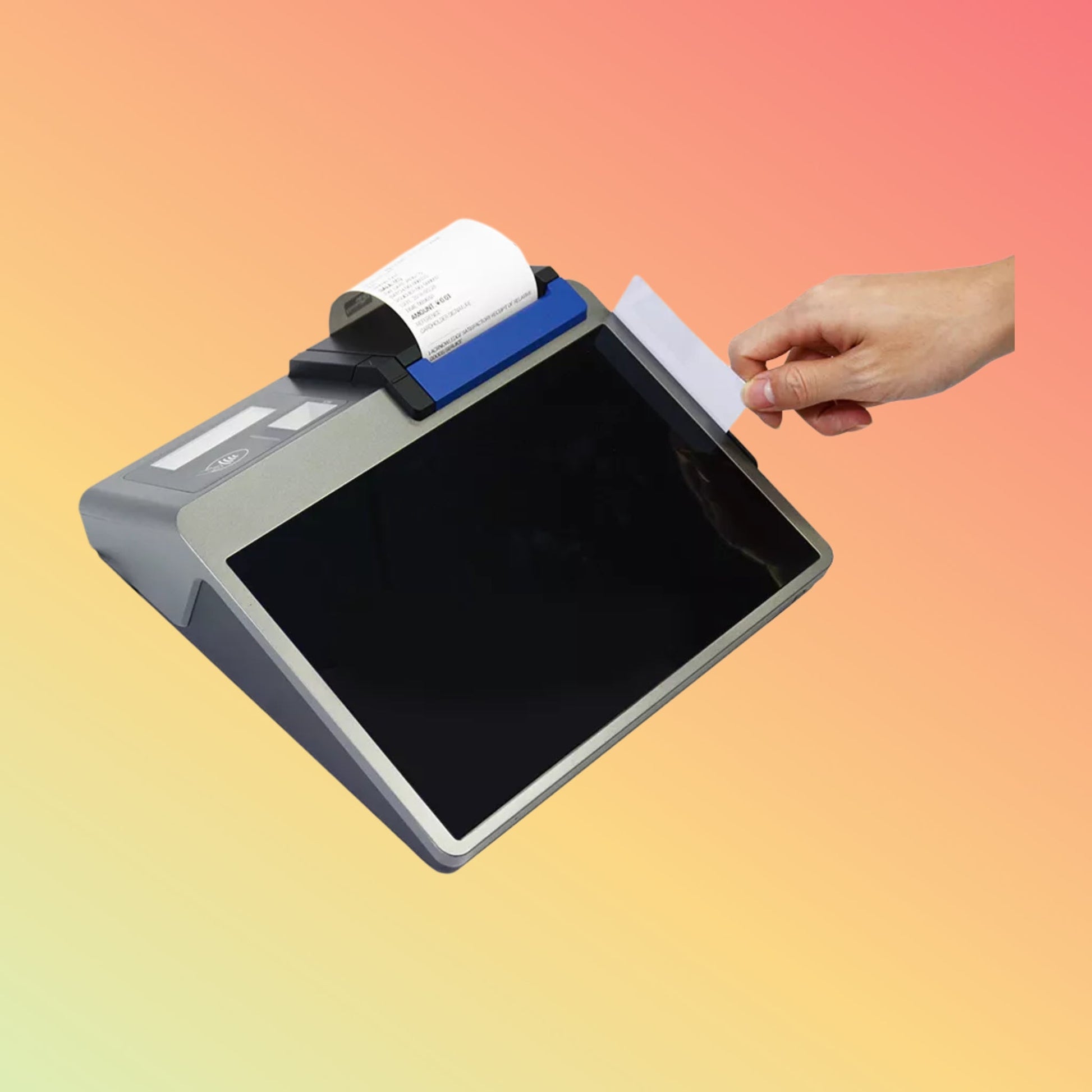 10.1 Inch Android 11 Desktop POS Terminal With 80mm Printer Support MSR+NFC HCC-A1180B