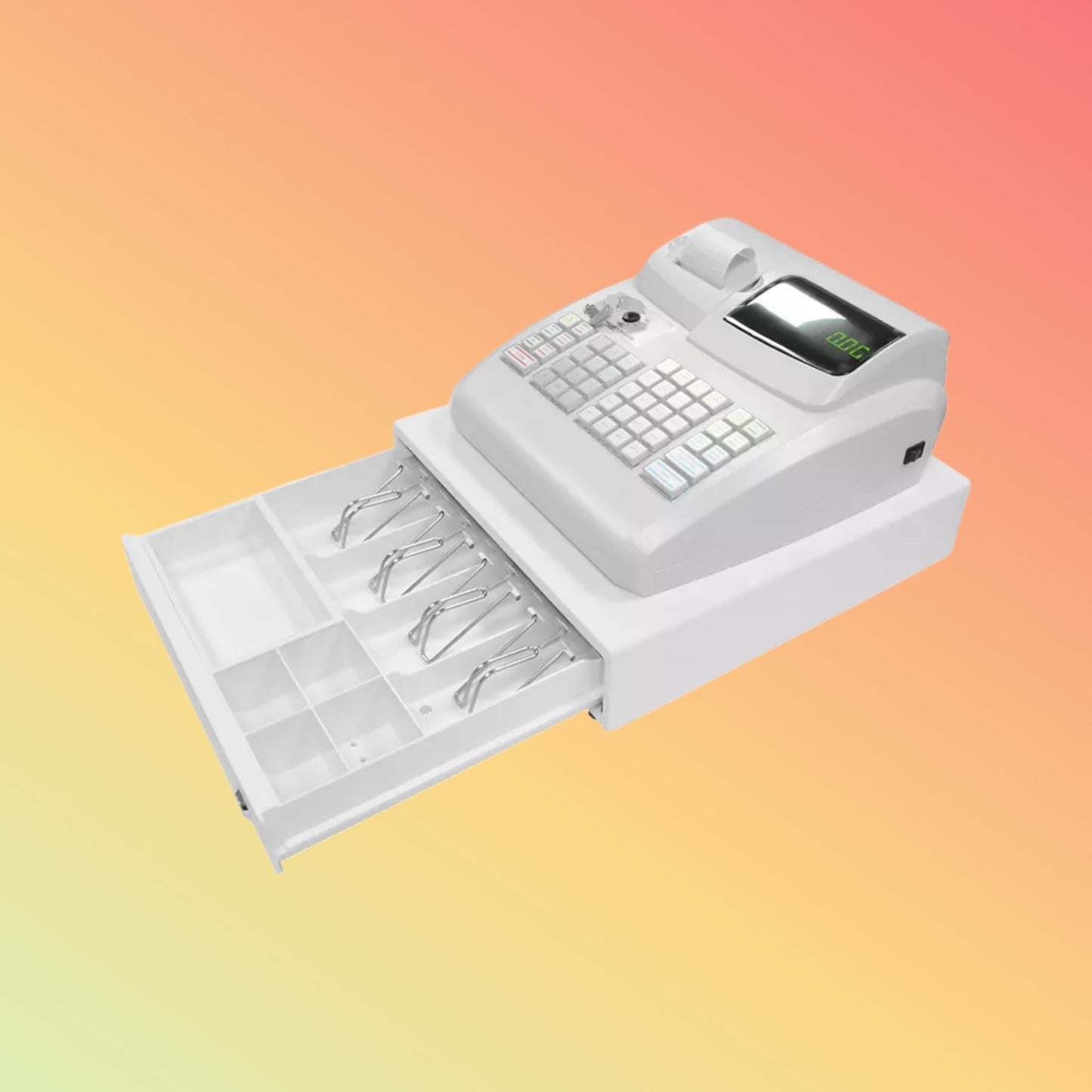 HCCTG 200PLUS PC Software 48 Programmable Keys Electronic Cash Register ECR100