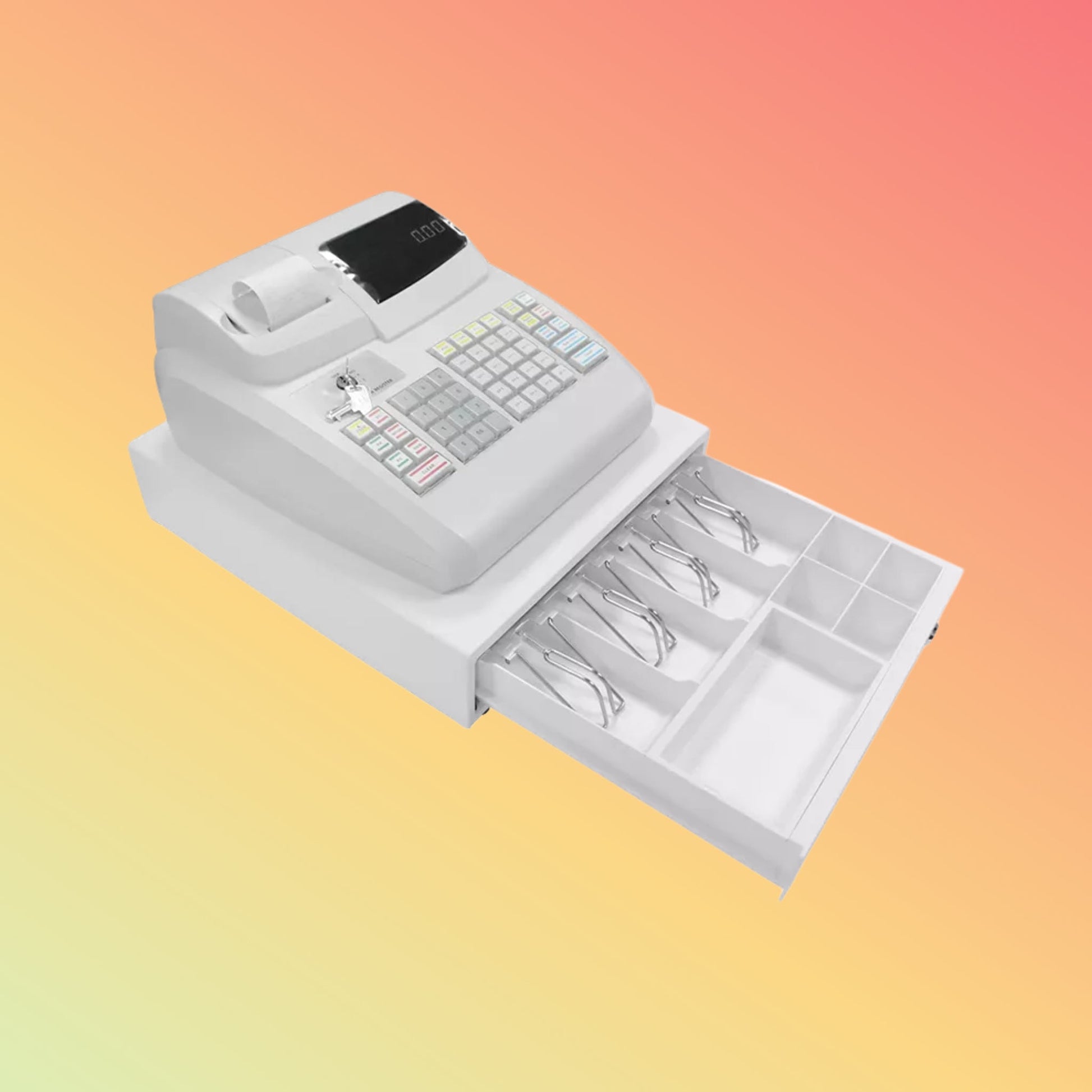 HCCTG 200PLUS PC Software 48 Programmable Keys Electronic Cash Register ECR100