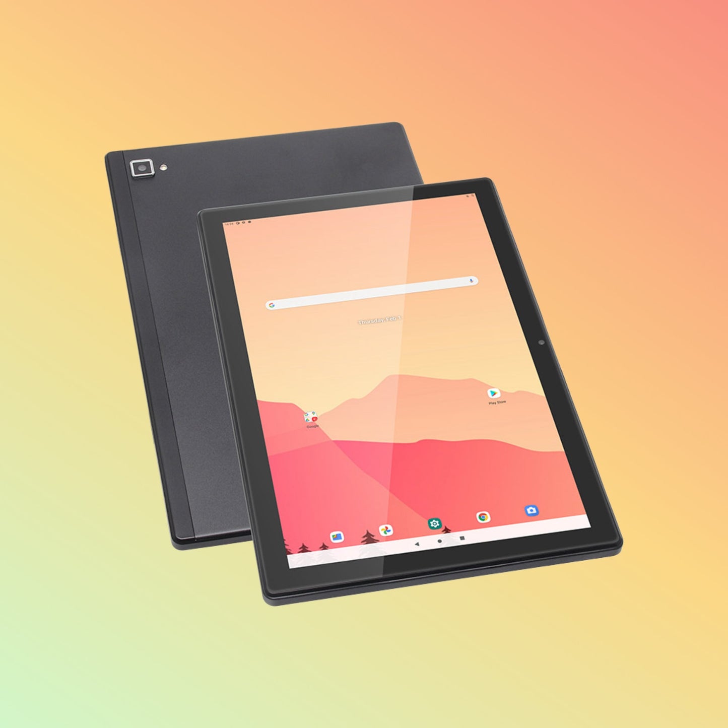 جهاز لوحي UTAB M1039 Rockchip RK3566 بشاشة 10.1 بوصة يعمل بنظام Android مع منفذي USB
