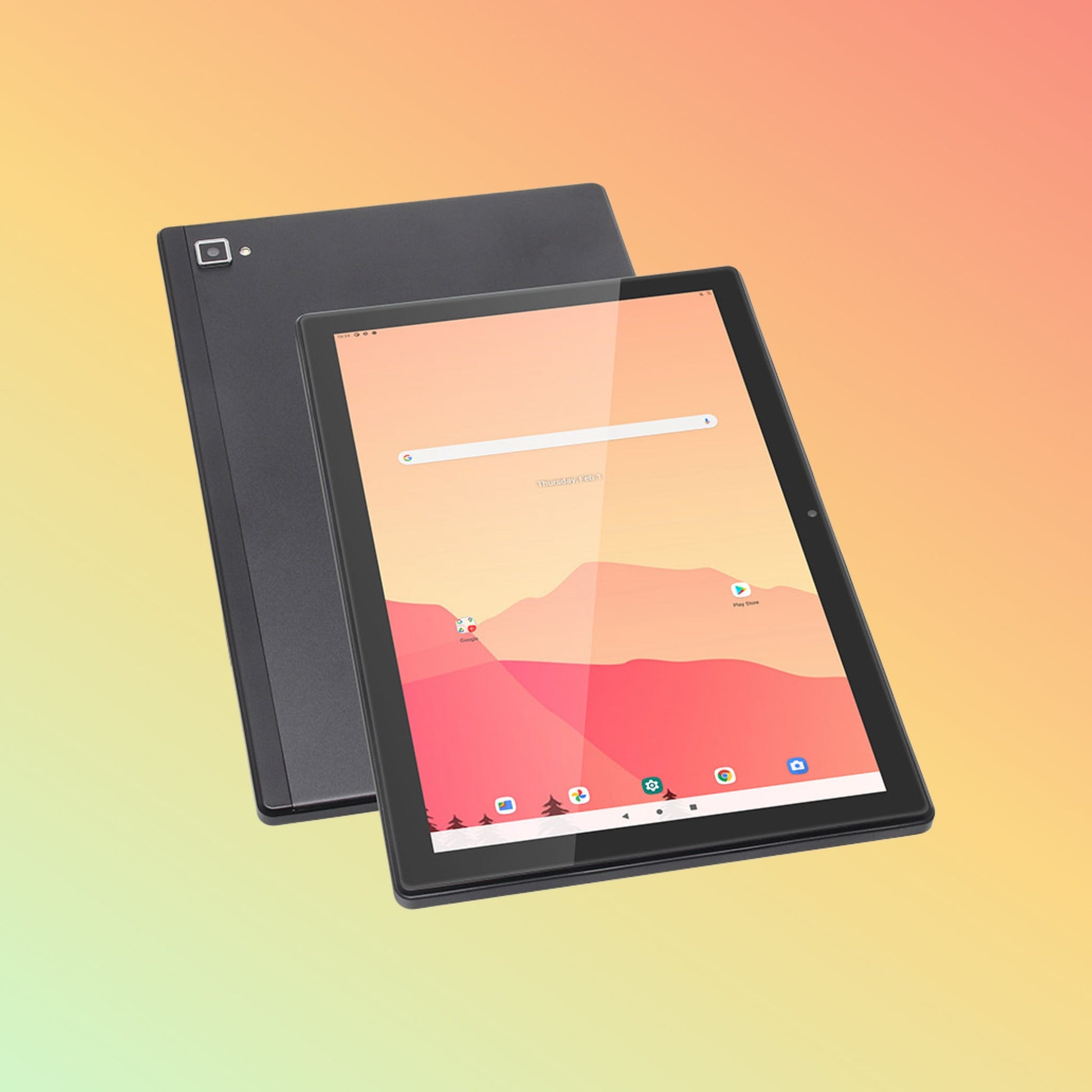 جهاز لوحي UTAB M1039 Rockchip RK3566 بشاشة 10.1 بوصة يعمل بنظام Android مع منفذي USB