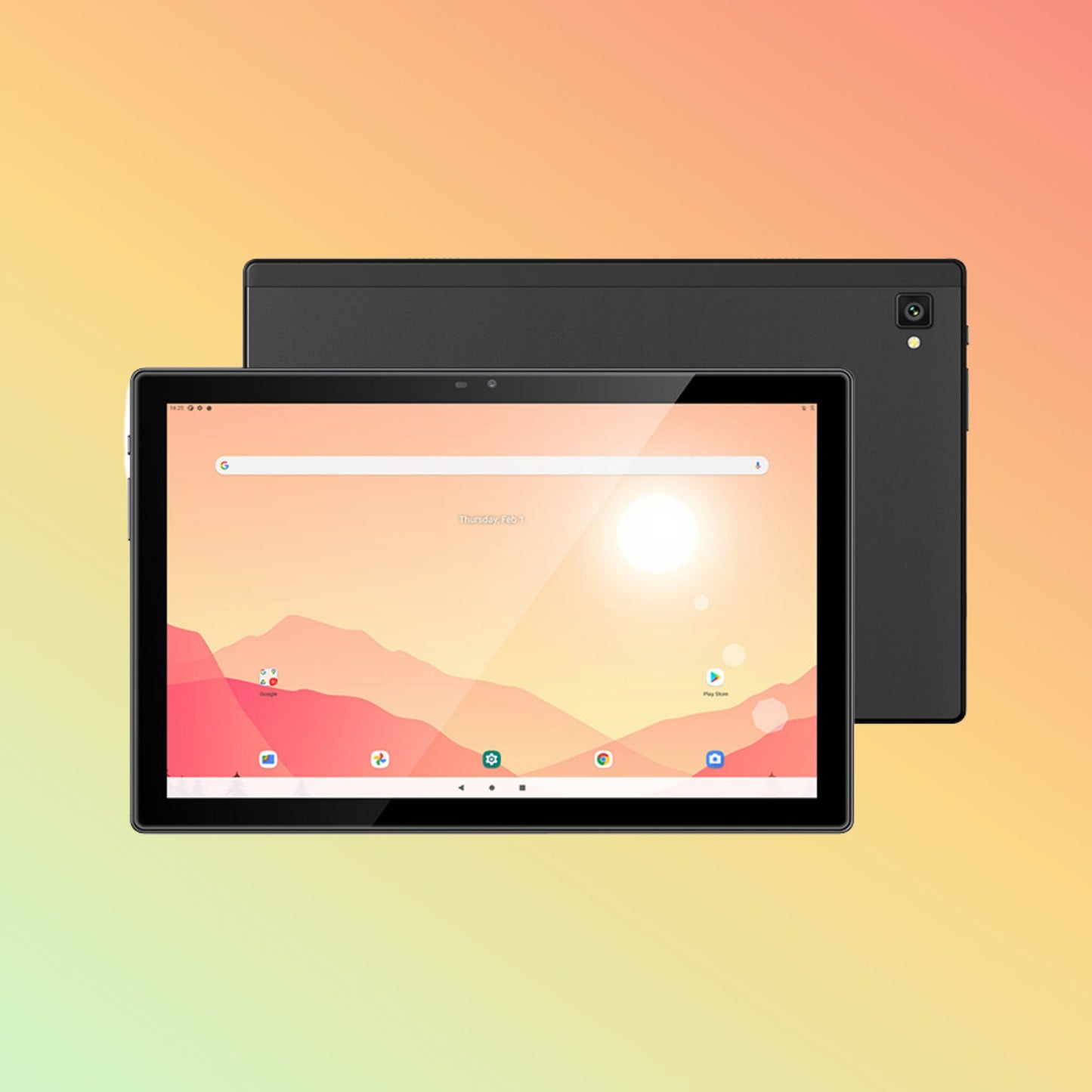 جهاز لوحي UTAB M1039 Rockchip RK3566 بشاشة 10.1 بوصة يعمل بنظام Android مع منفذي USB