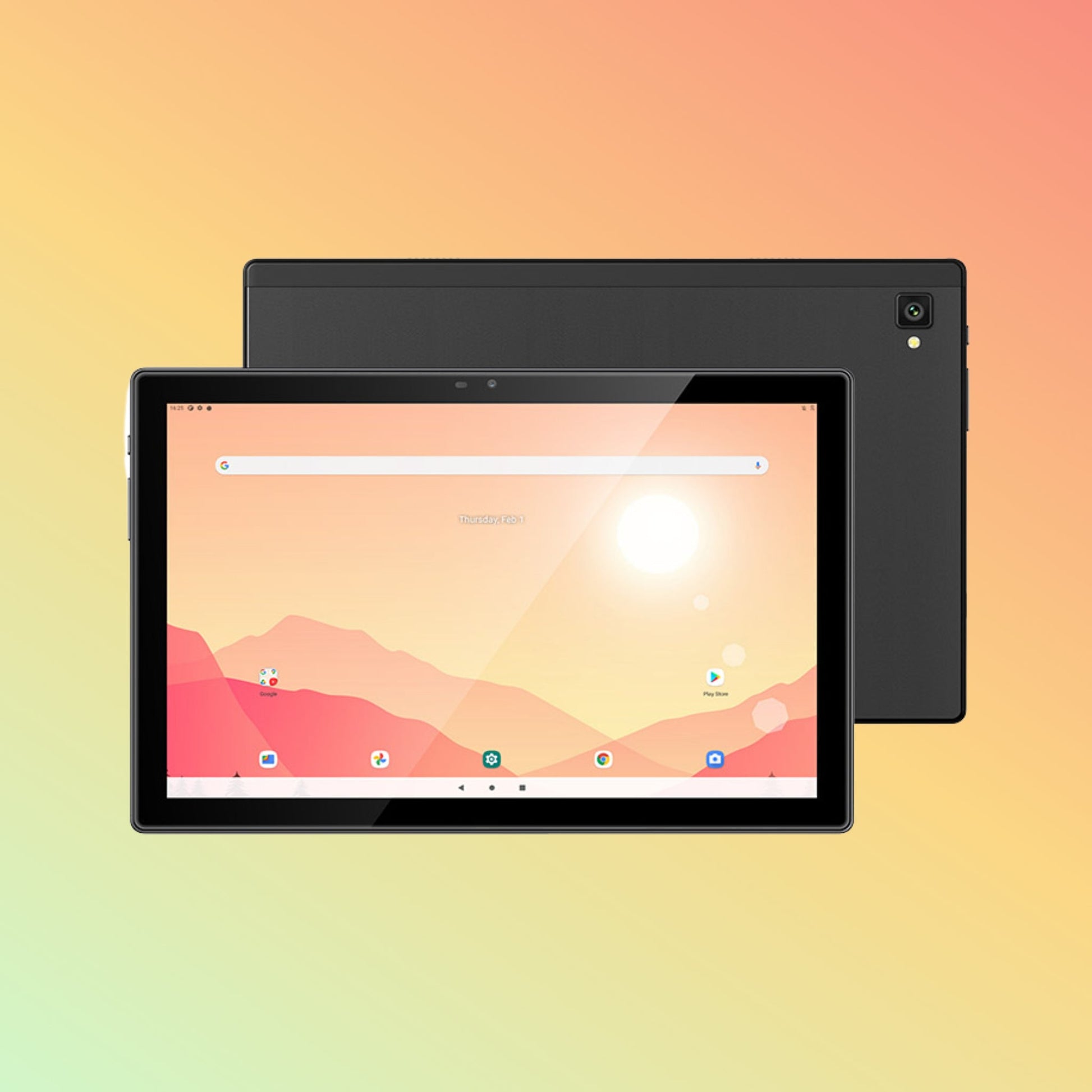 جهاز لوحي UTAB M1039 Rockchip RK3566 بشاشة 10.1 بوصة يعمل بنظام Android مع منفذي USB