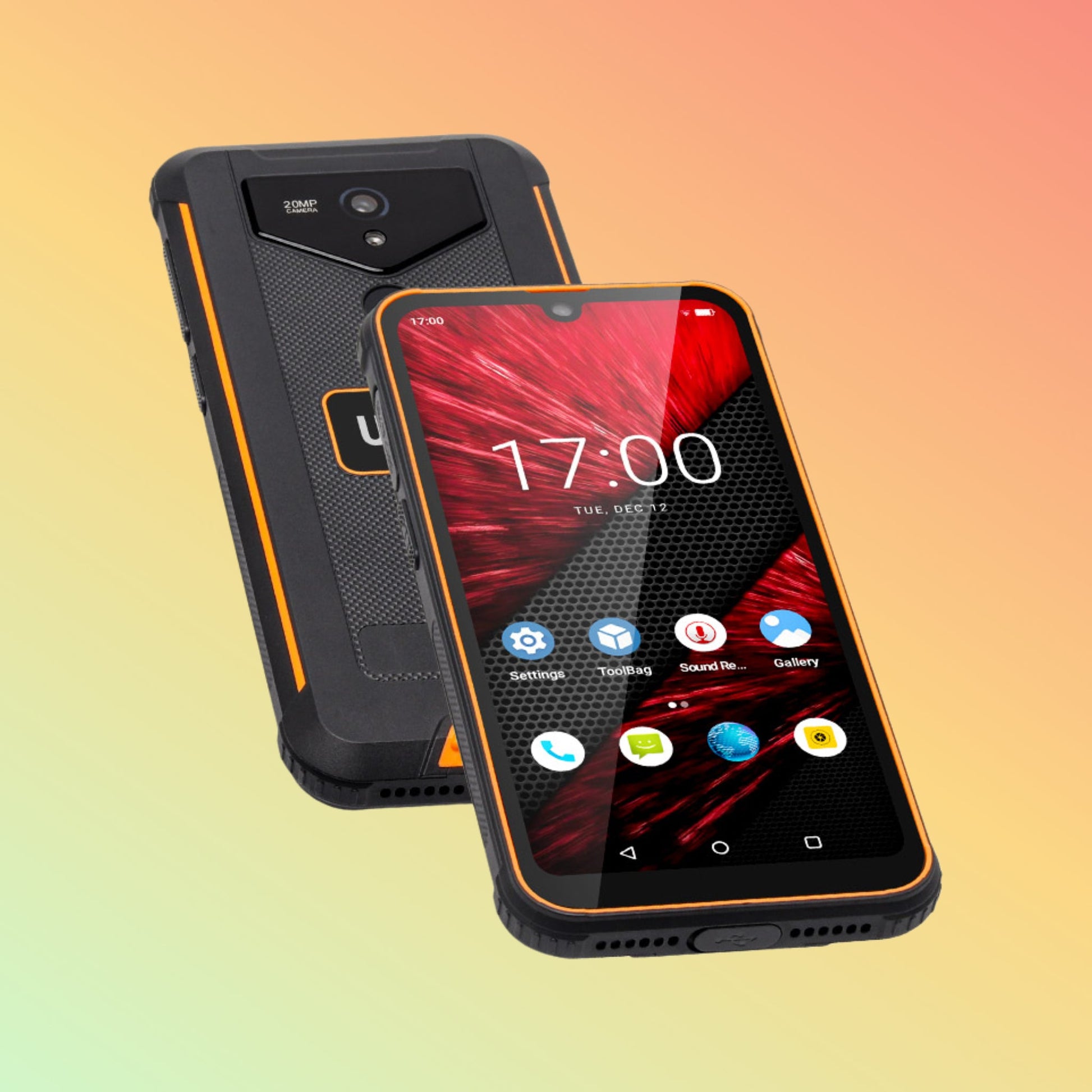 UNIWA F965 प्रो 6 इंच एंड्रॉइड 13 128GB ROM एंड्रॉइड रग्ड हैंडहेल्ड पीडीए एनएफसी के साथ