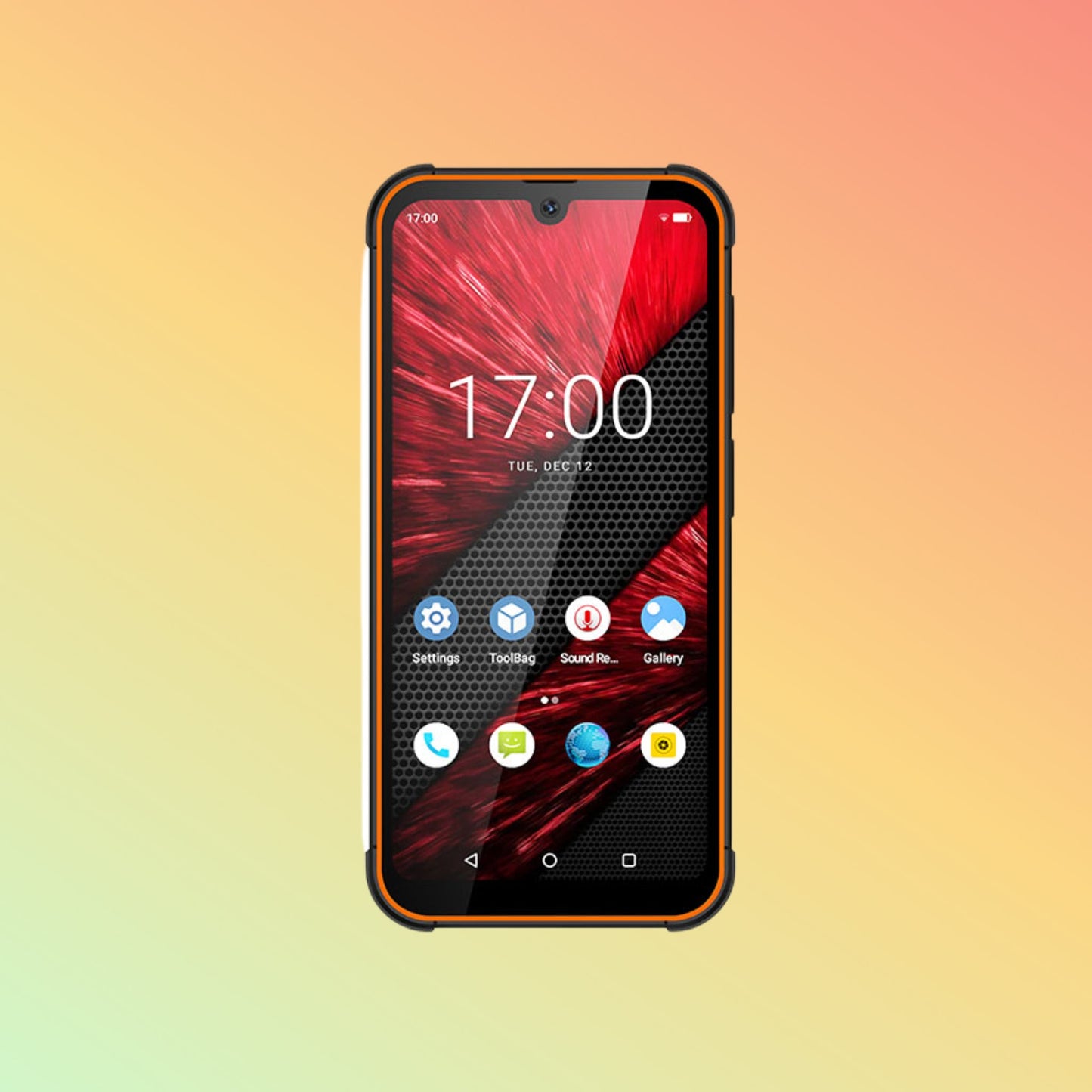 UNIWA F965 प्रो 6 इंच एंड्रॉइड 13 128GB ROM एंड्रॉइड रग्ड हैंडहेल्ड पीडीए एनएफसी के साथ