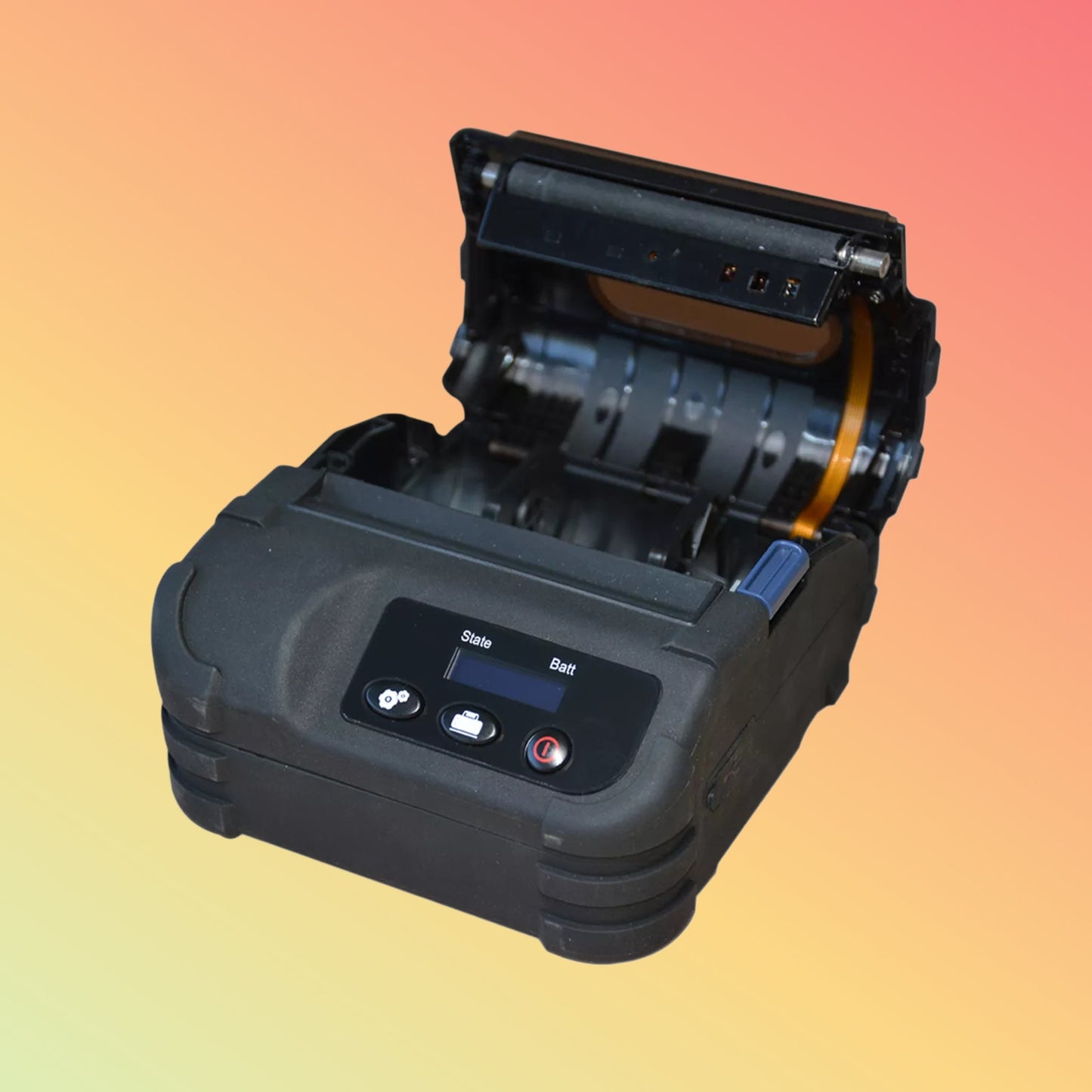 طابعة ملصقات حرارية متنقلة لاسلكية بتقنية البلوتوث HCC-L36 Mini 58/80 مم