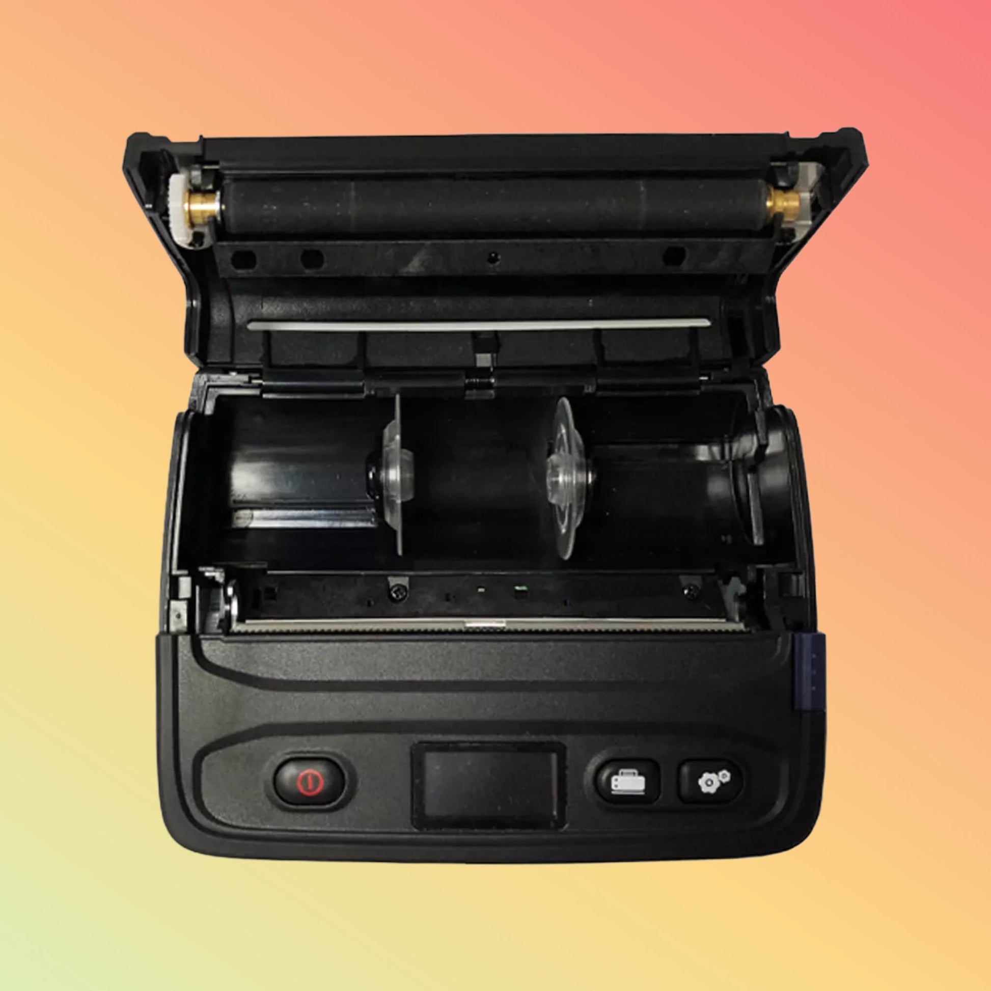طابعة ملصقات حرارية متنقلة HCC-L51 بدقة 203 نقطة في البوصة ESC/POS مقاس 4 بوصات مزودة بتقنية البلوتوث