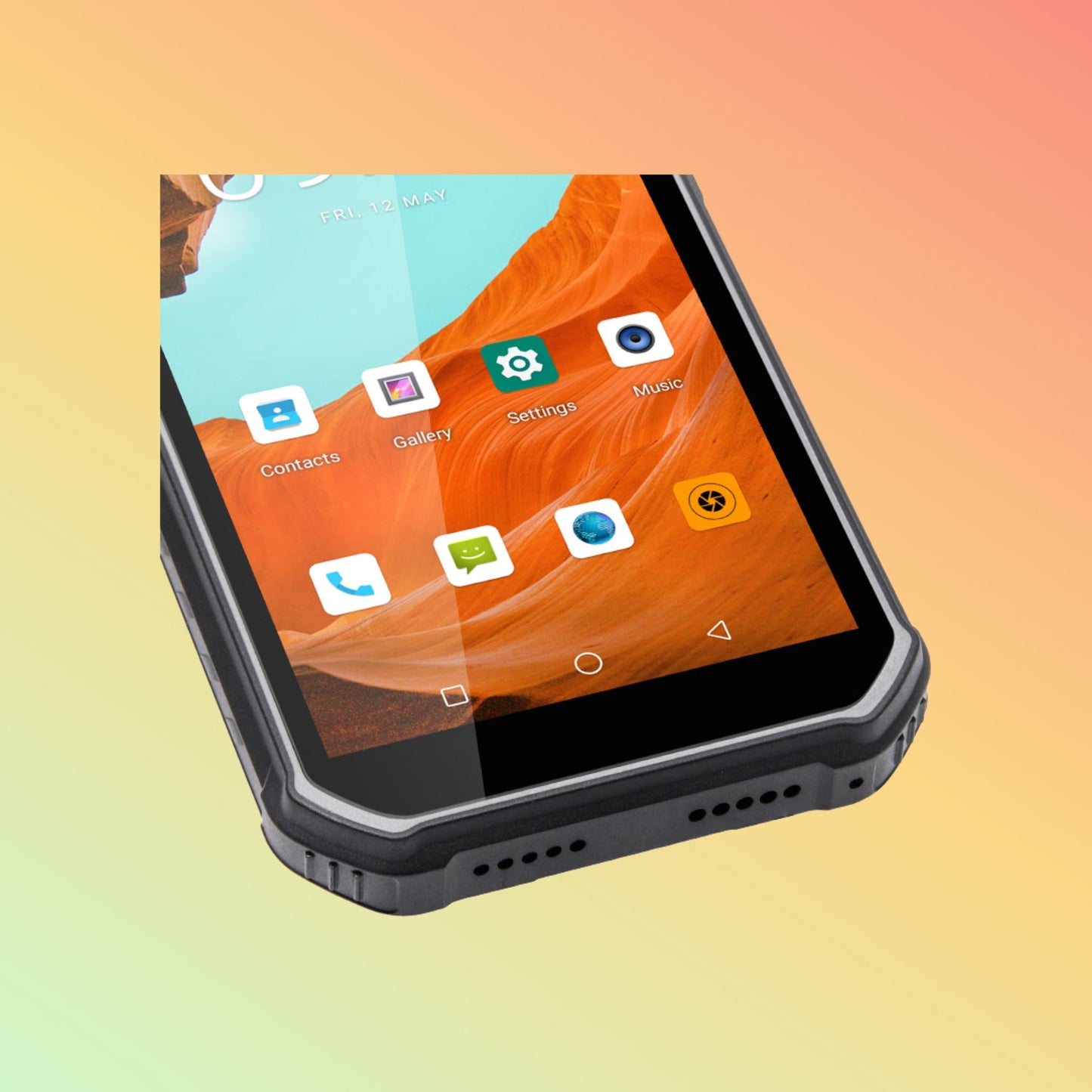 UNIWA F963 प्रो 5.5 इंच IP68 वाटरप्रूफ एंड्रॉयड हैंडहेल्ड PDA रग्ड स्मार्टफोन