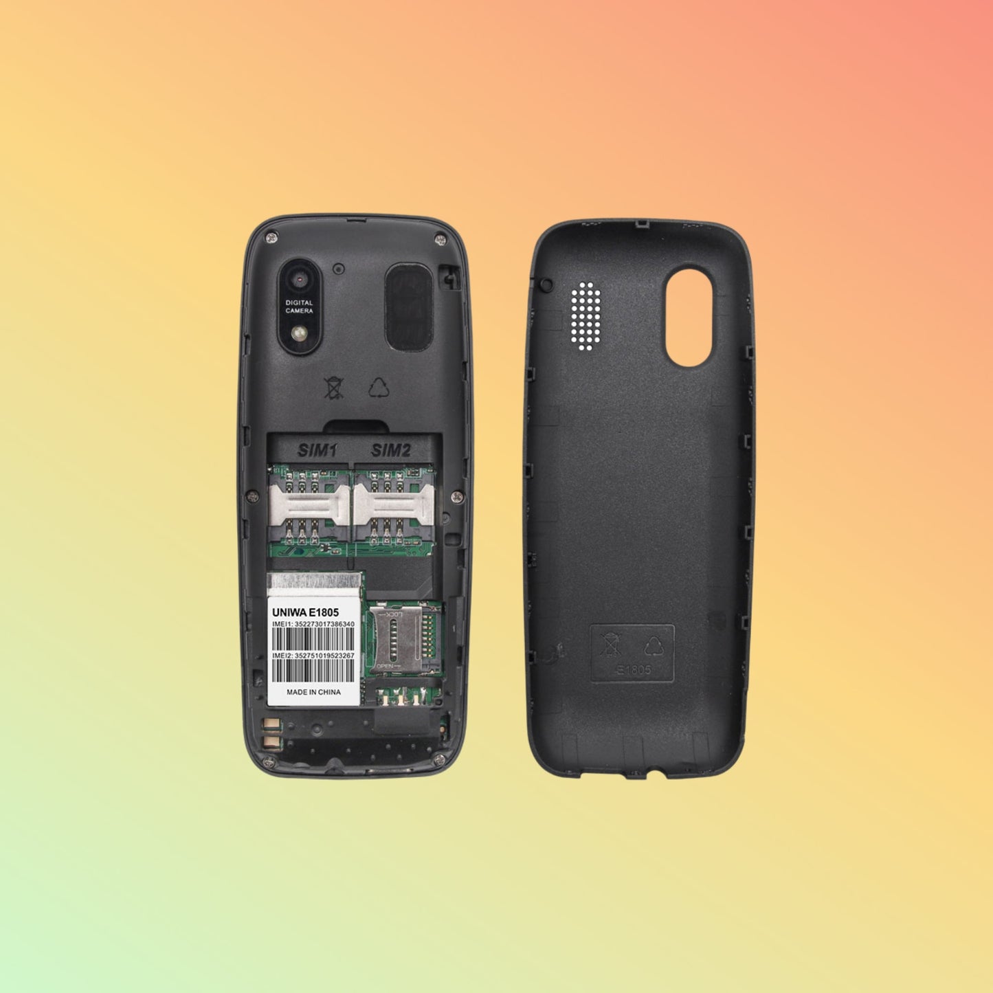 هاتف UNIWA K626 الذكي بشاشة 6 بوصات وذاكرة وصول عشوائي (RAM) سعة 32 جيجابايت وذاكرة داخلية سعة 32 جيجابايت ومزود بتقنية 4G ونظام تشغيل أندرويد 13