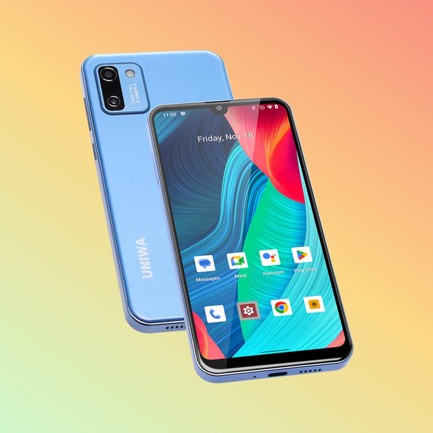 UNIWA M512 5.7 بوصة مقاوم للماء، ماسح باركود محمول يعمل بنظام أندرويد، PDA