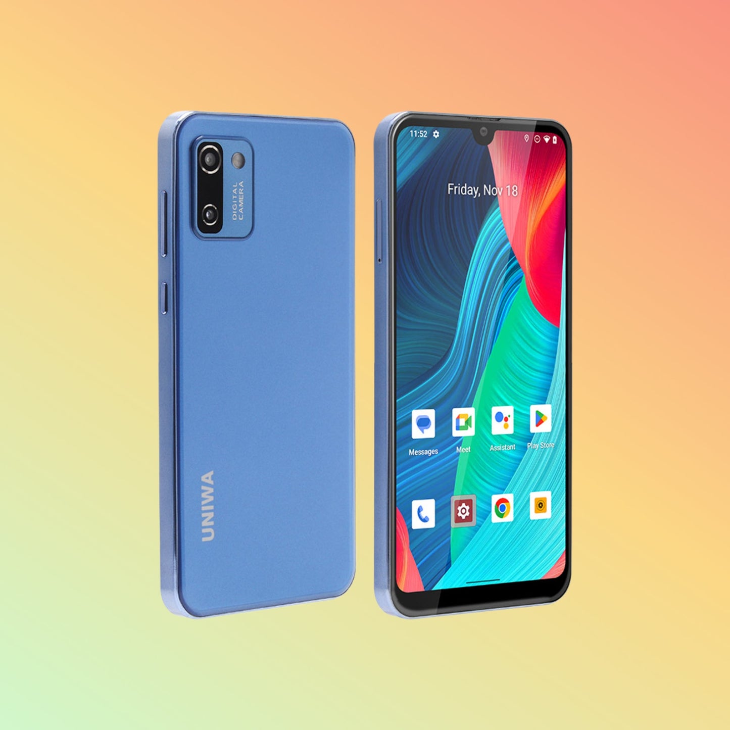 UNIWA M512 5.7 بوصة مقاوم للماء، ماسح باركود محمول يعمل بنظام أندرويد، PDA