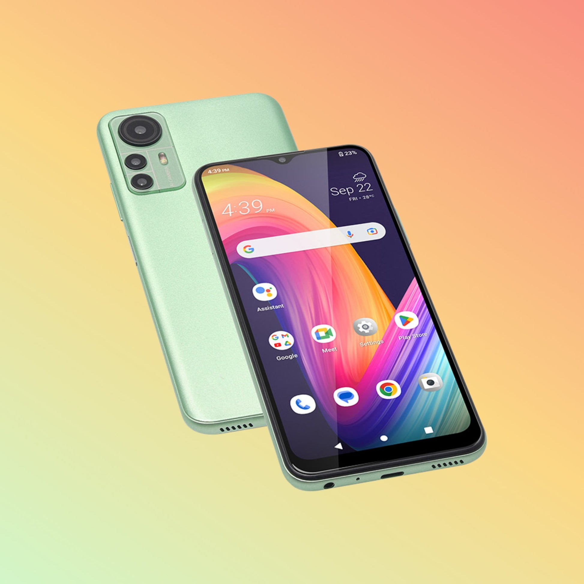 هاتف UNIWA K651 الذكي بشاشة 6.5 بوصة ومعالج ثماني النواة ونظام تشغيل Android 13