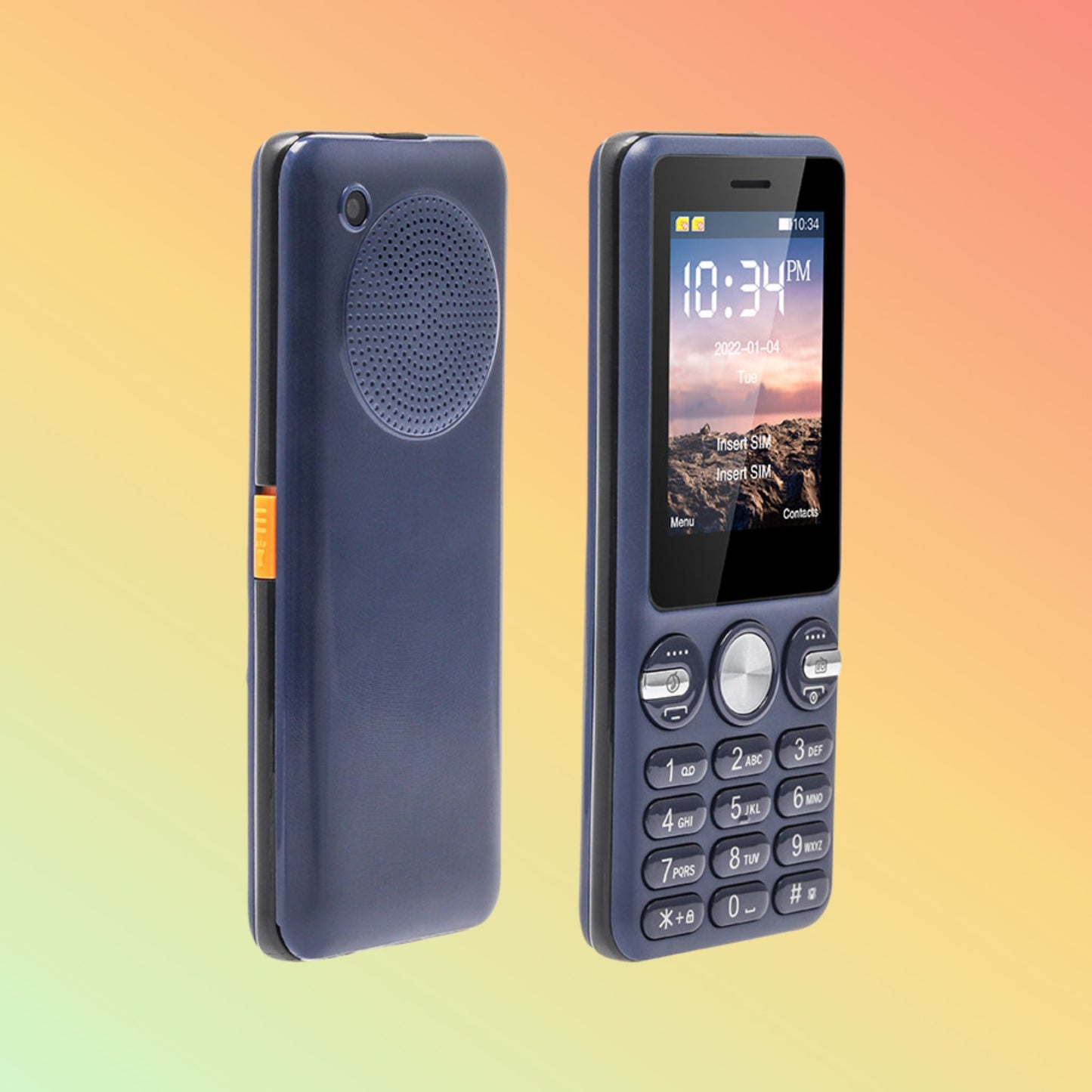 هاتف ECON E5091 PRO بشاشة 1.77 أو 2.4 بوصة، ثنائي الشريحة، يدعم تقنية 2G، ولوحة مفاتيح