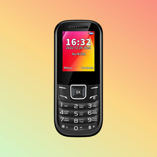 QTECH C1200 1.8 इंच स्क्रीन सिंगल सिम कीपैड CDMA 800MHz मोबाइल फ़ोन