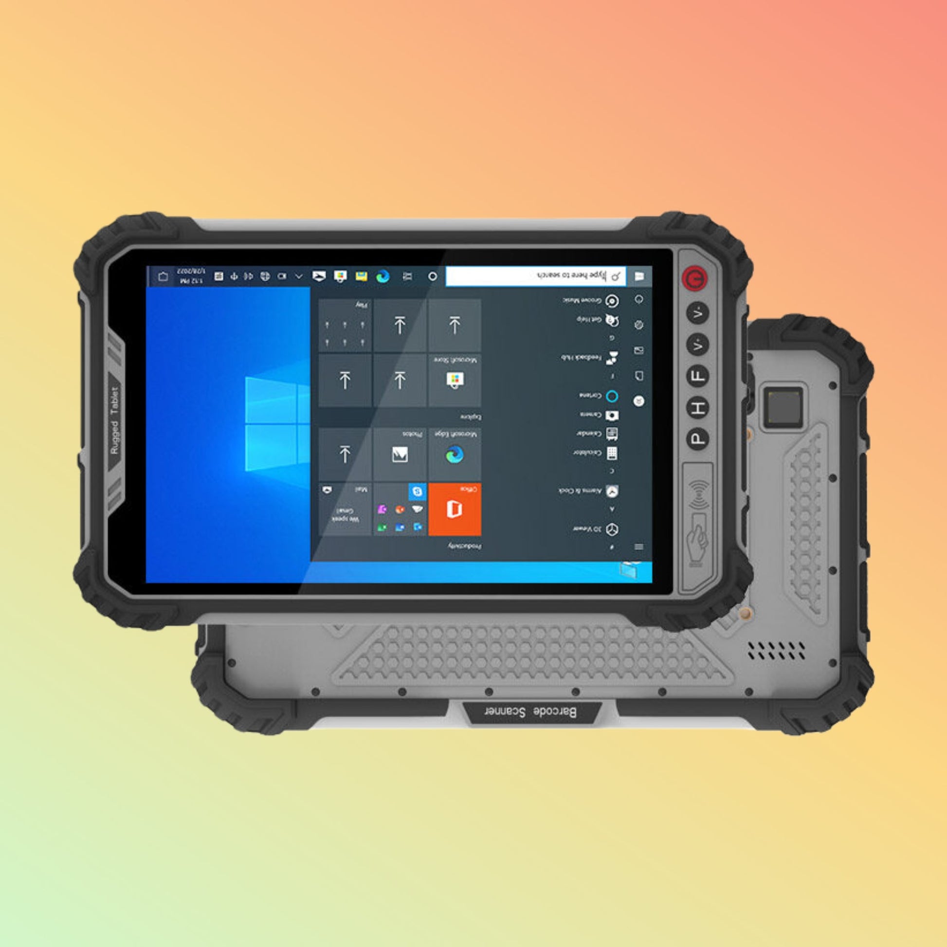 WinPad W801 8 Inches PDA Intel I5 PC 256GB 4G LTE Industrial Windows 10 Rugged Tablet