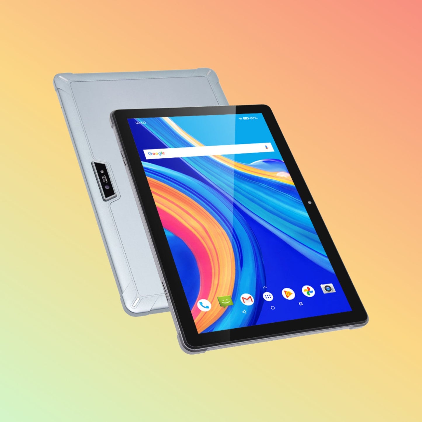تابلت UTAB M1041L بشاشة 10.4 بوصة وذاكرة وصول عشوائي (RAM) سعة 4 جيجابايت وذاكرة قراءة فقط (ROM) سعة 64 جيجابايت ونظام تشغيل أندرويد 8.0 ومعالج عشاري النواة وشبكة الجيل الرابع LTE