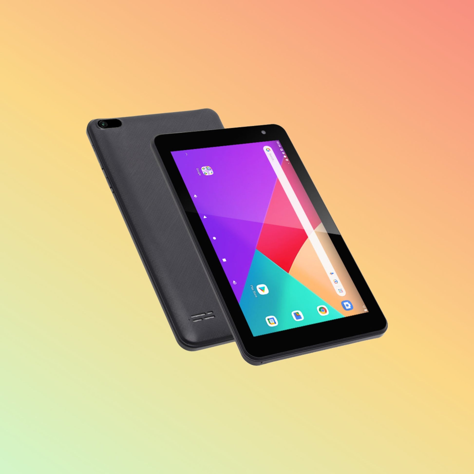 تابلت UTAB M701F بشاشة لمس LCD مقاس 7 بوصات، يعمل بنظام أندرويد 11، وذاكرة وصول عشوائي (RAM) سعة 2 جيجابايت، وذاكرة قراءة فقط (ROM) سعة 32 جيجابايت، ويدعم تقنية Wi-Fi