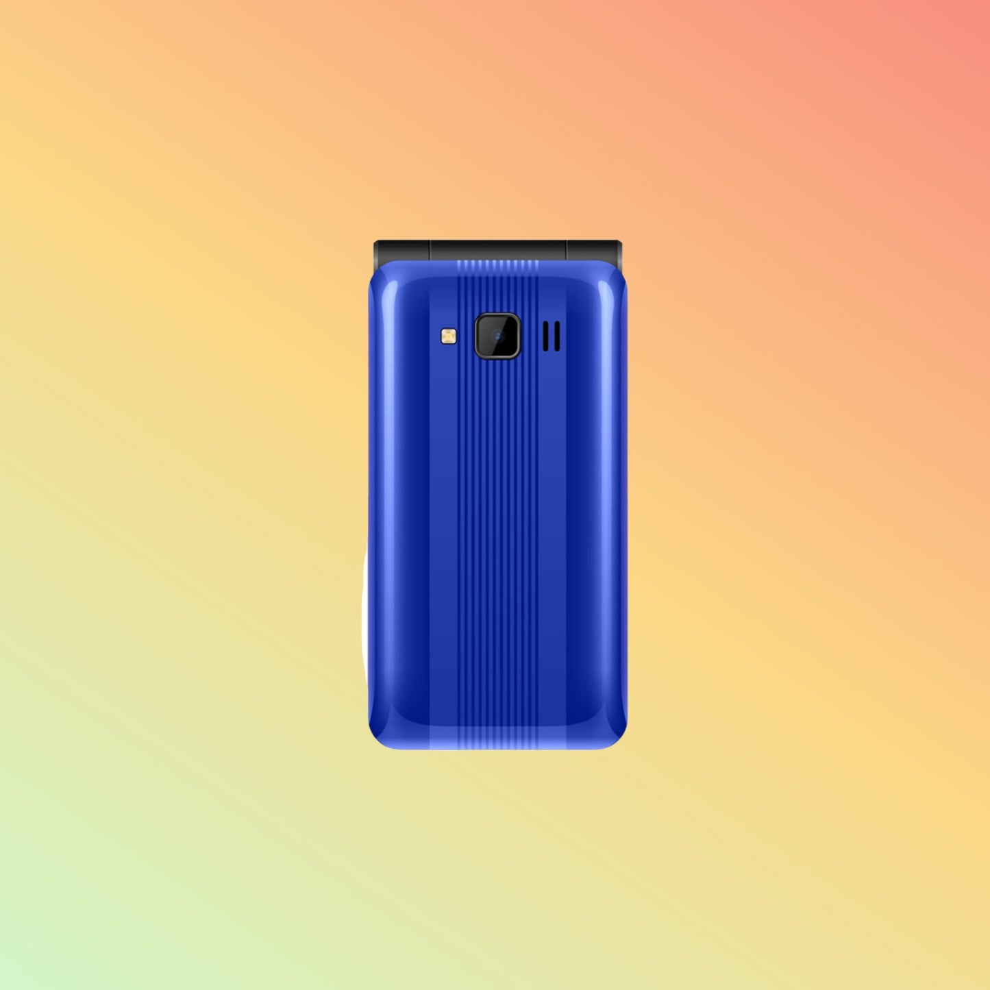 هاتف UNIWA F110 بشاشة 2.4 بوصة وأزرار كبيرة وقابل للطي
