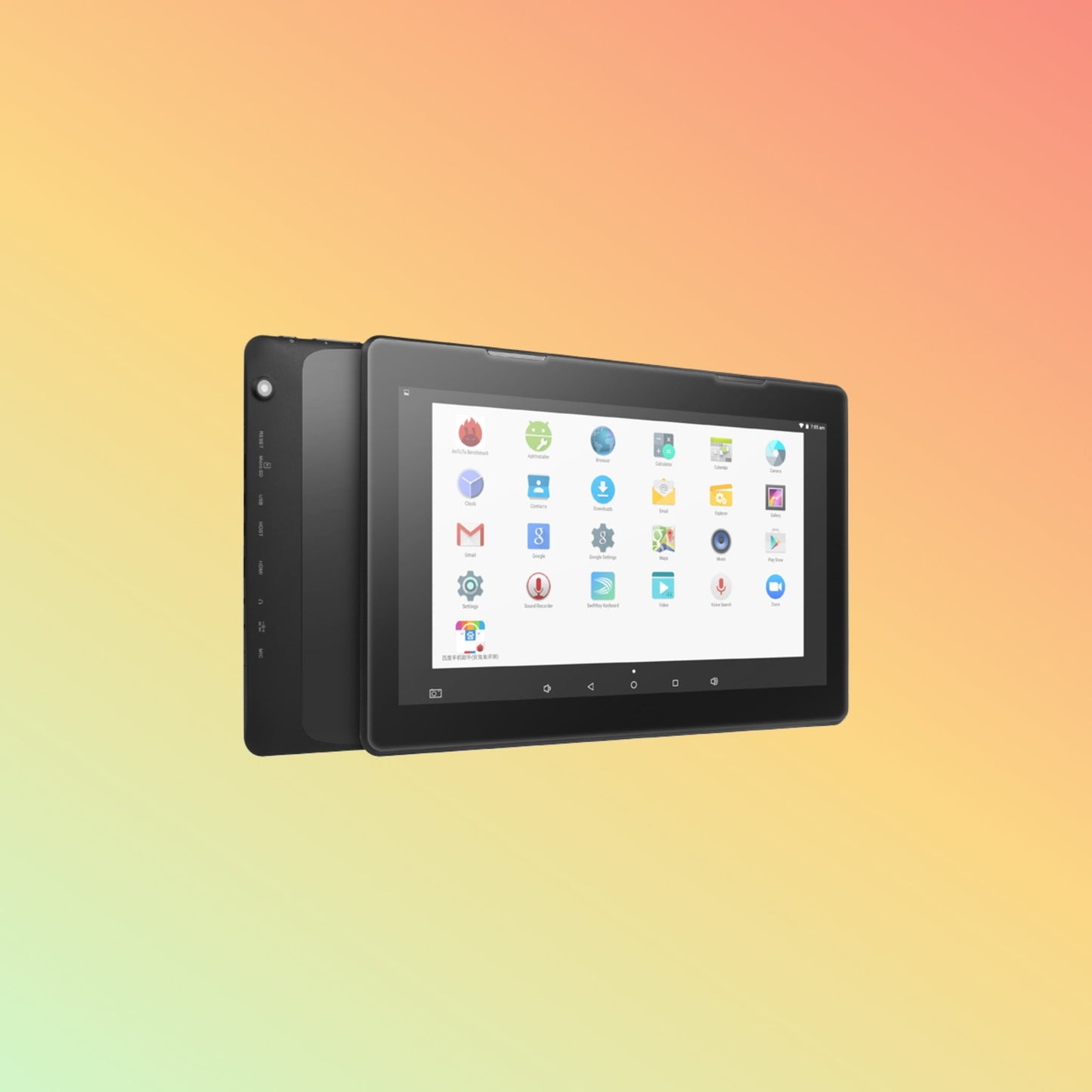 UNIWA P1033 جهاز لوحي 10 بوصة يعمل بنظام Android 10/11 NFC وذاكرة وصول عشوائي (RAM) سعة 16 جيجابايت وبطاقة SIM مزدوجة وشاشة تعمل باللمس