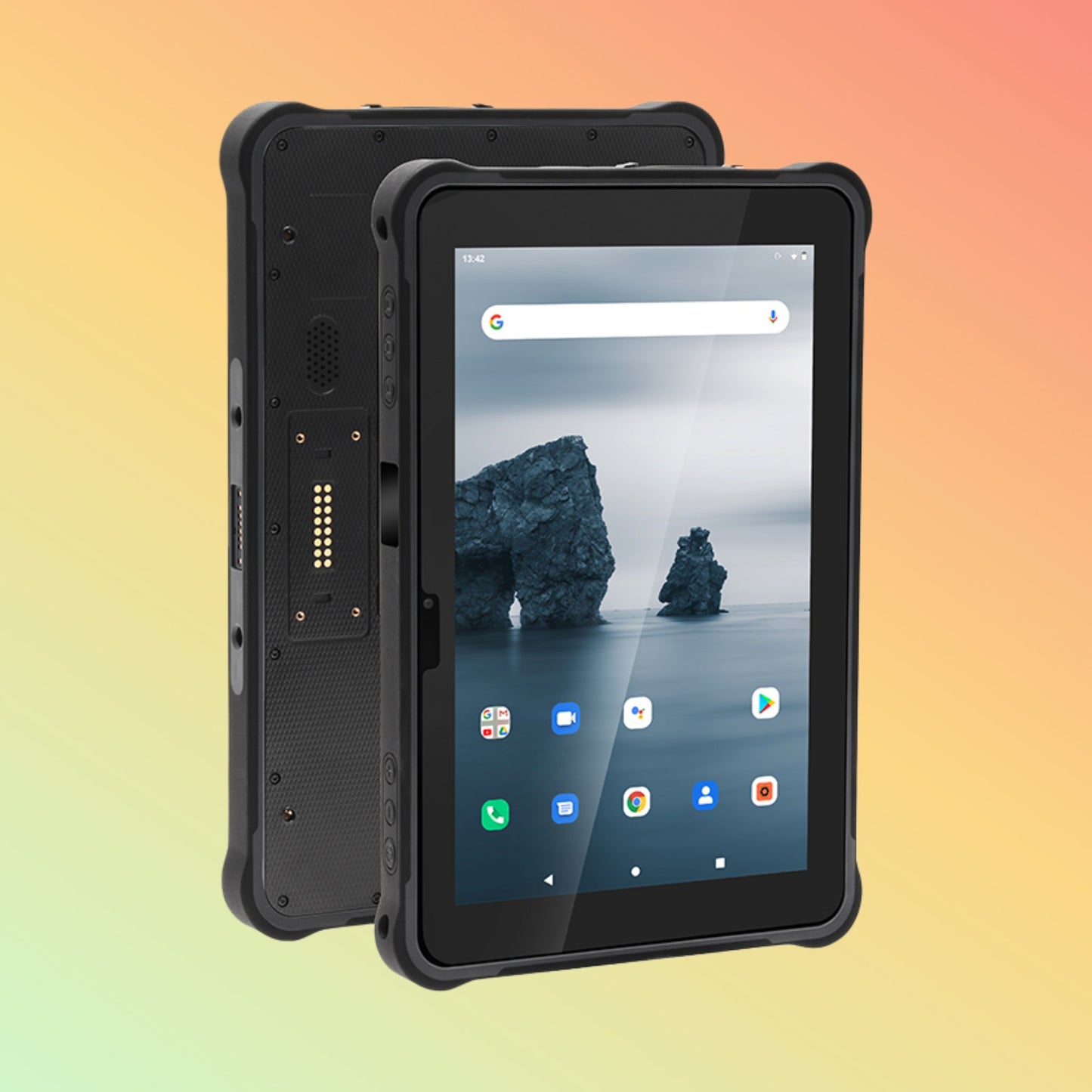 تابلت UTAB T11 PRO الصناعي المتين بشاشة 10.1 بوصة وذاكرة وصول عشوائي (RAM) بسعة 4 جيجابايت/64 جيجابايت ومزود بنظام تشغيل أندرويد RJ45