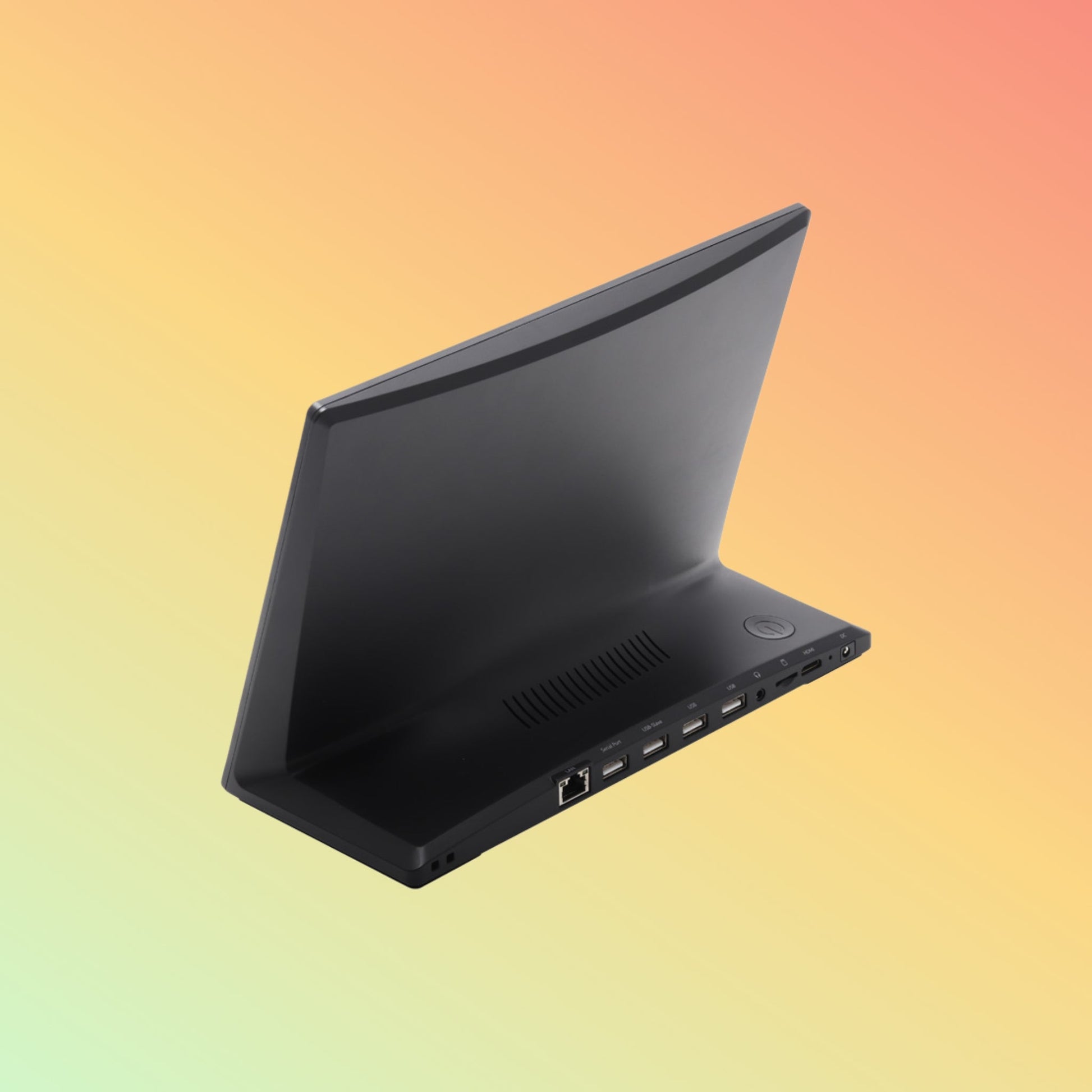 UTAB P1012 10.1 بوصة POE Android 8.1 كمبيوتر لوحي مكتبي على شكل حرف L