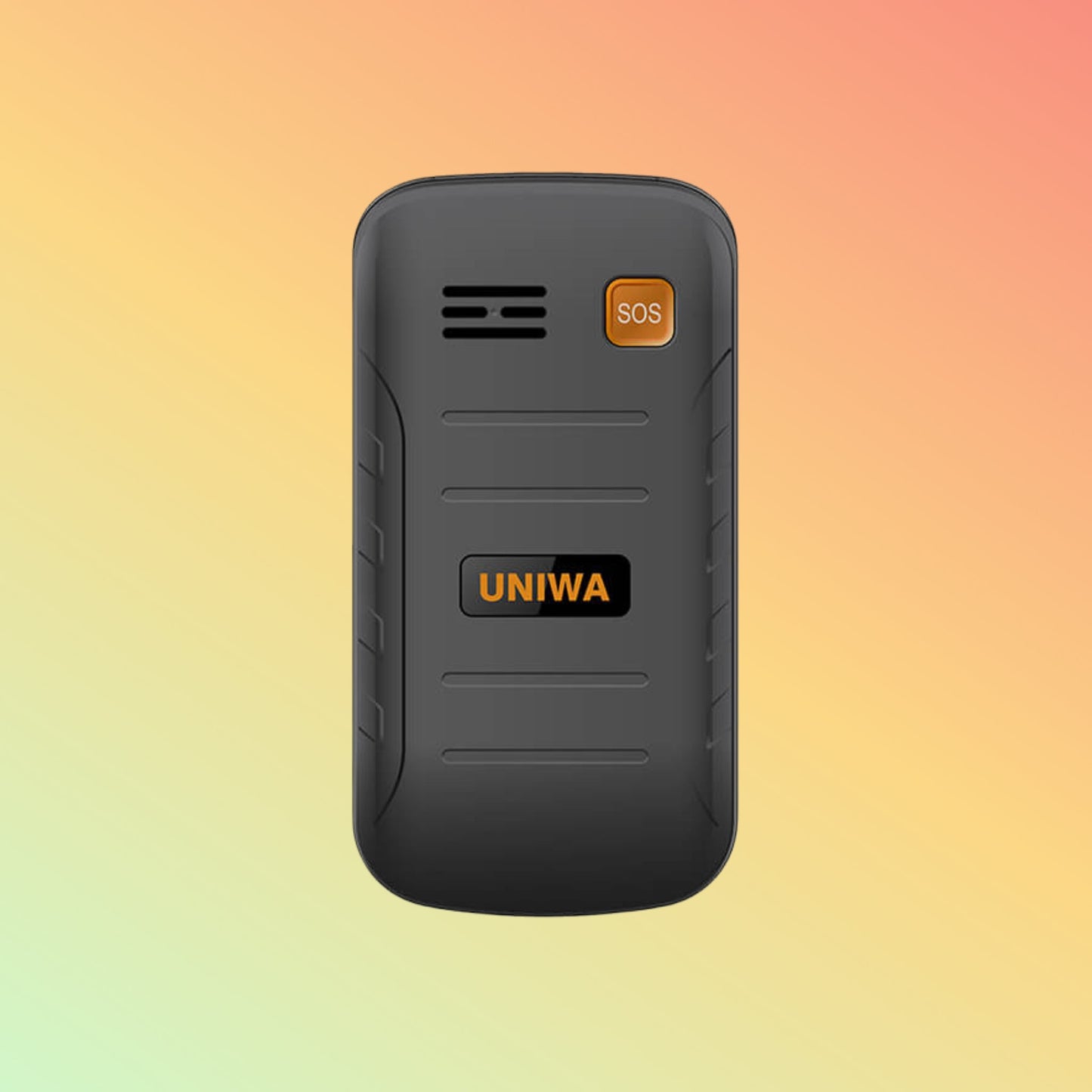 هاتف UNIWA V909T ثنائي الشاشة مقاس 2.8 بوصة بتقنية VoLTE 4G