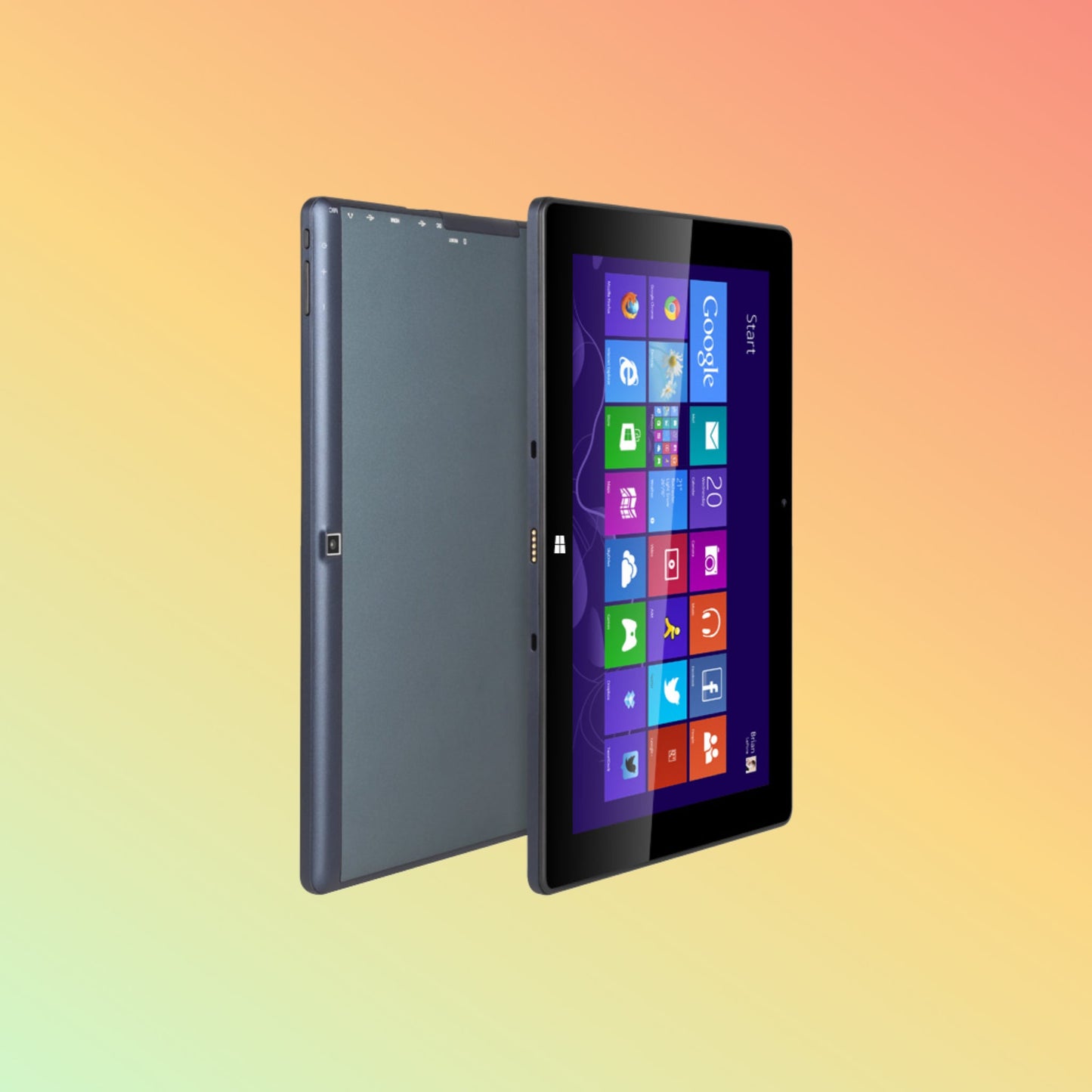 جهاز كمبيوتر لوحي WinPad BT301 مقاس 10.1 بوصة N4120 سعة 4 جيجابايت/64 جيجابايت 2 في 1 يعمل بنظام Windows