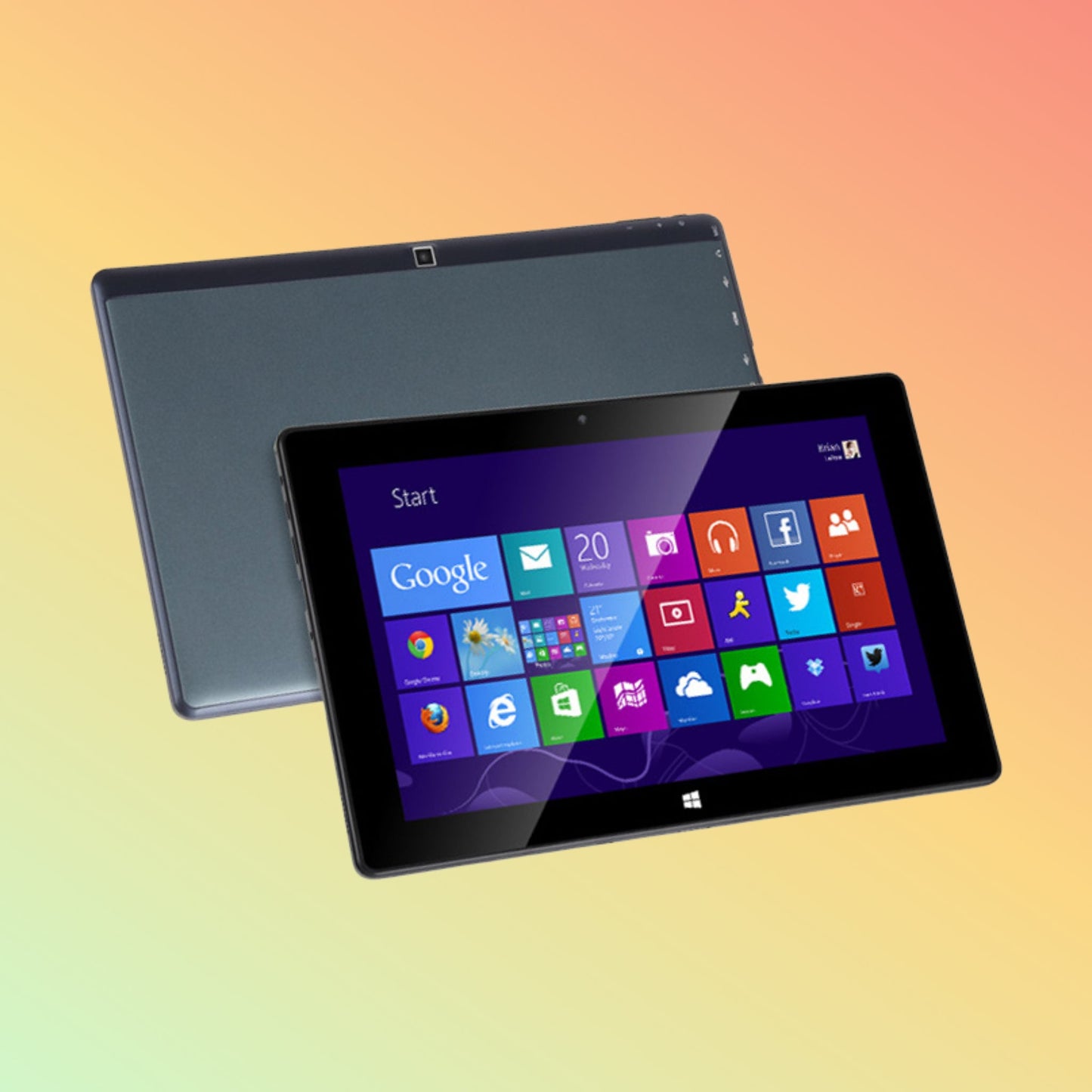 جهاز كمبيوتر لوحي WinPad BT301 مقاس 10.1 بوصة N4120 سعة 4 جيجابايت/64 جيجابايت 2 في 1 يعمل بنظام Windows