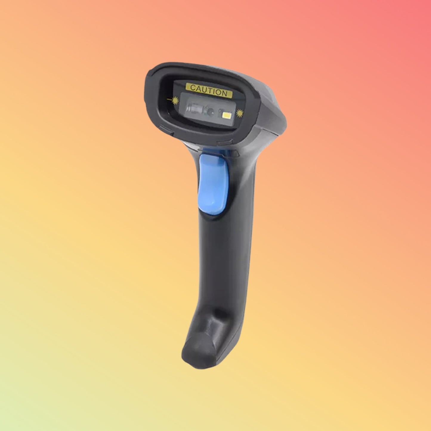 Luckydoor K-211 Handheld laser Barcode Scanner wired usb 1d scanners with Stand