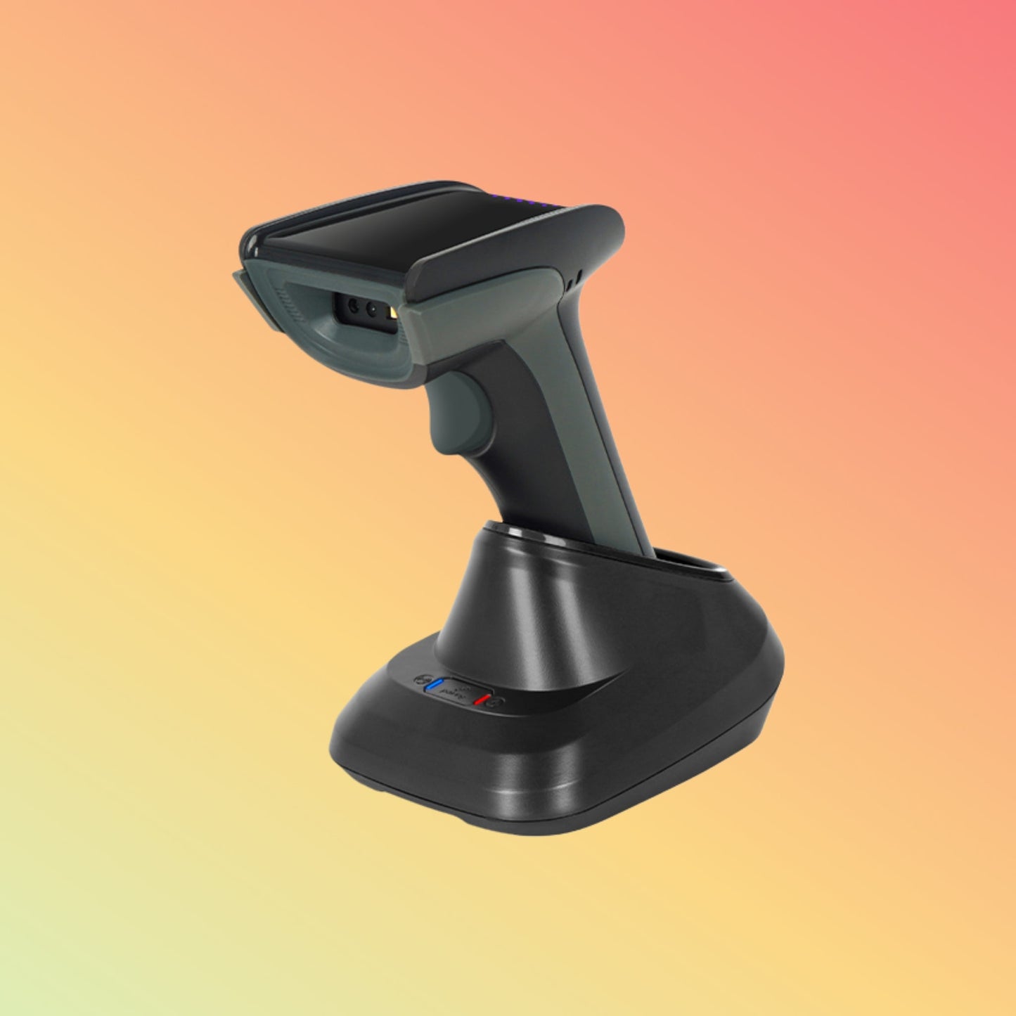 Luckydoor DS230BT 2D Barcode Scanner wireless 2.4G+bluetooth qr code reader with charging base