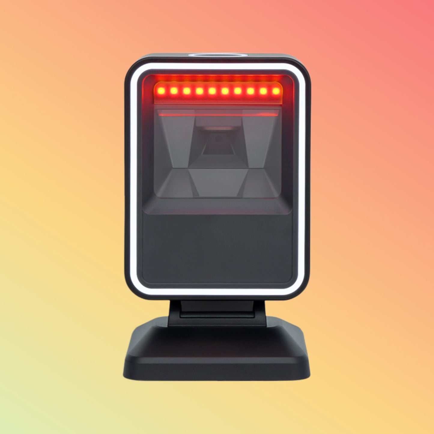 1280*1024 DP938 Hands Free 2D QR Code Reader Omnidirectional Barcode Scanner With USB Cable