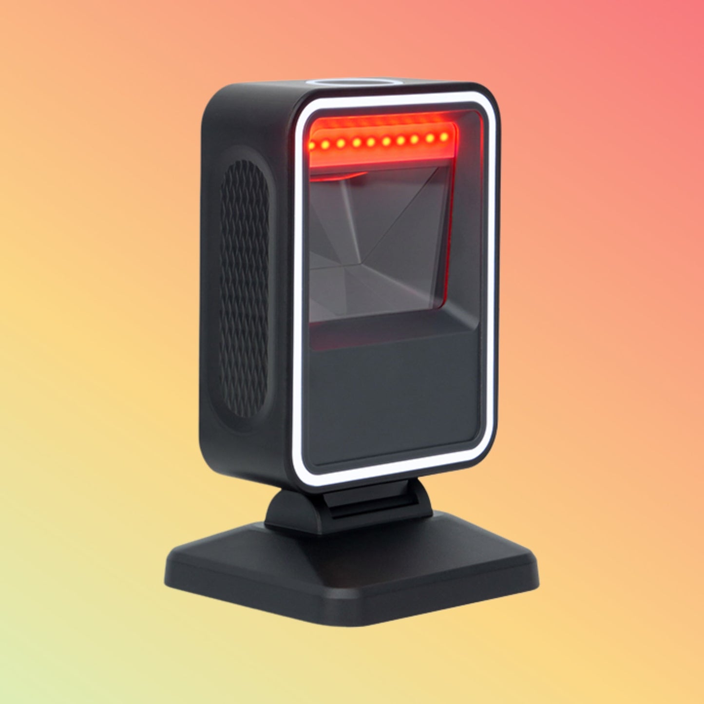 1280*1024 DP938 Hands Free 2D QR Code Reader Omnidirectional Barcode Scanner With USB Cable