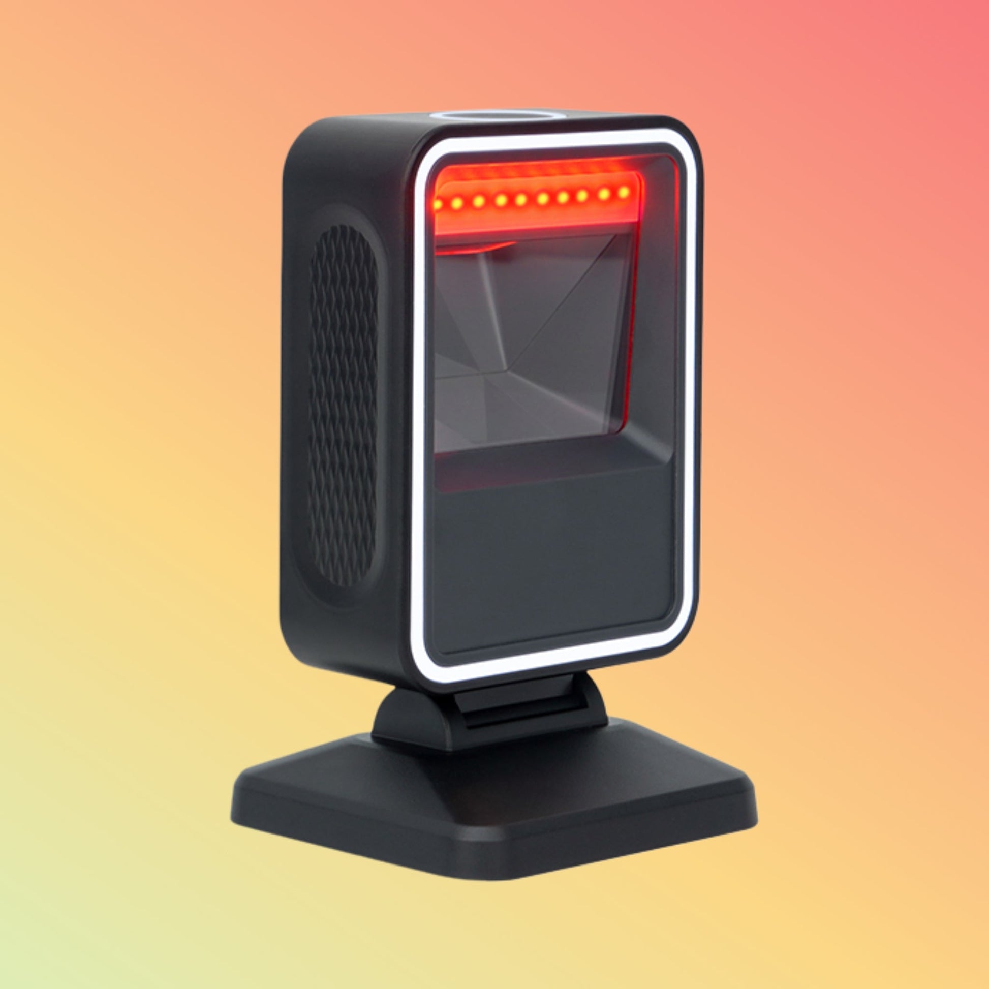 1280*1024 DP938 Hands Free 2D QR Code Reader Omnidirectional Barcode Scanner With USB Cable