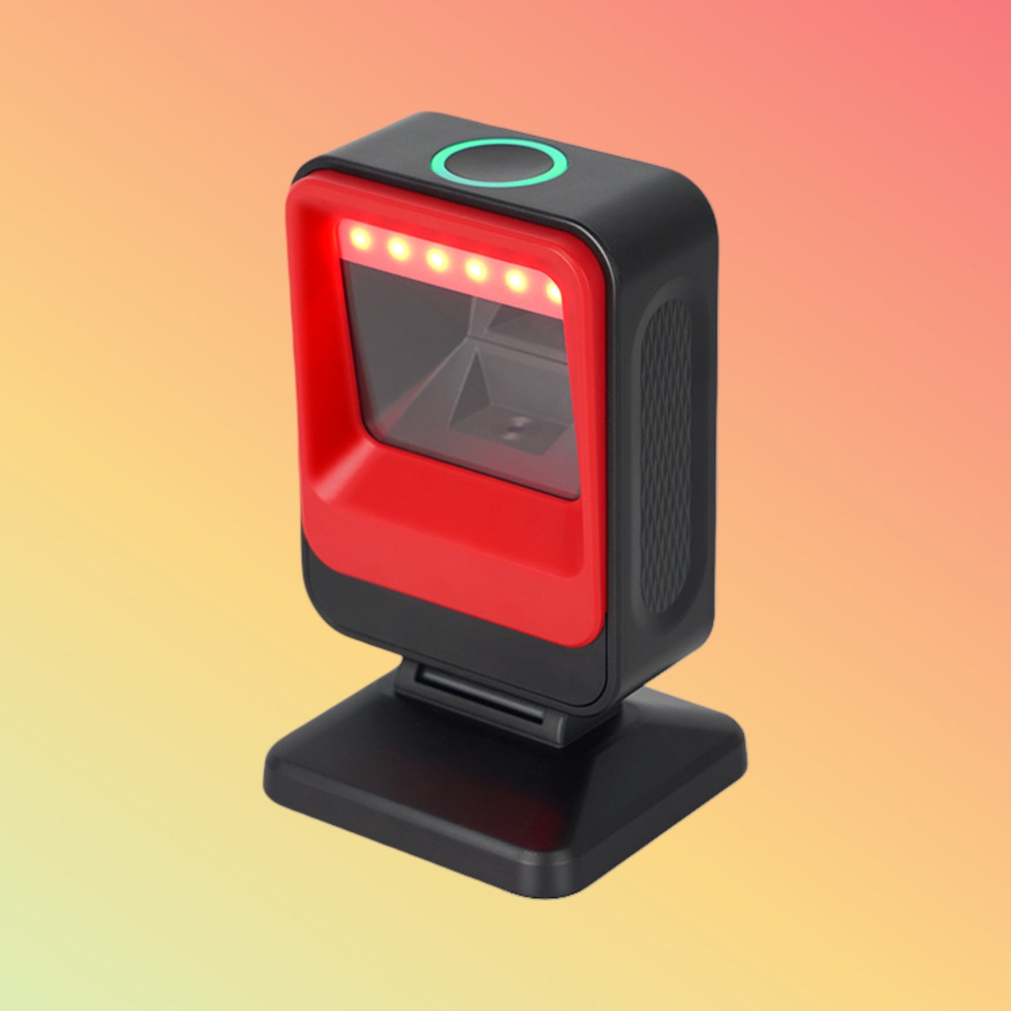 DP936 Hands Free 2D QR Code Reader Omnidirectional Barcode Scanner With USB Cable