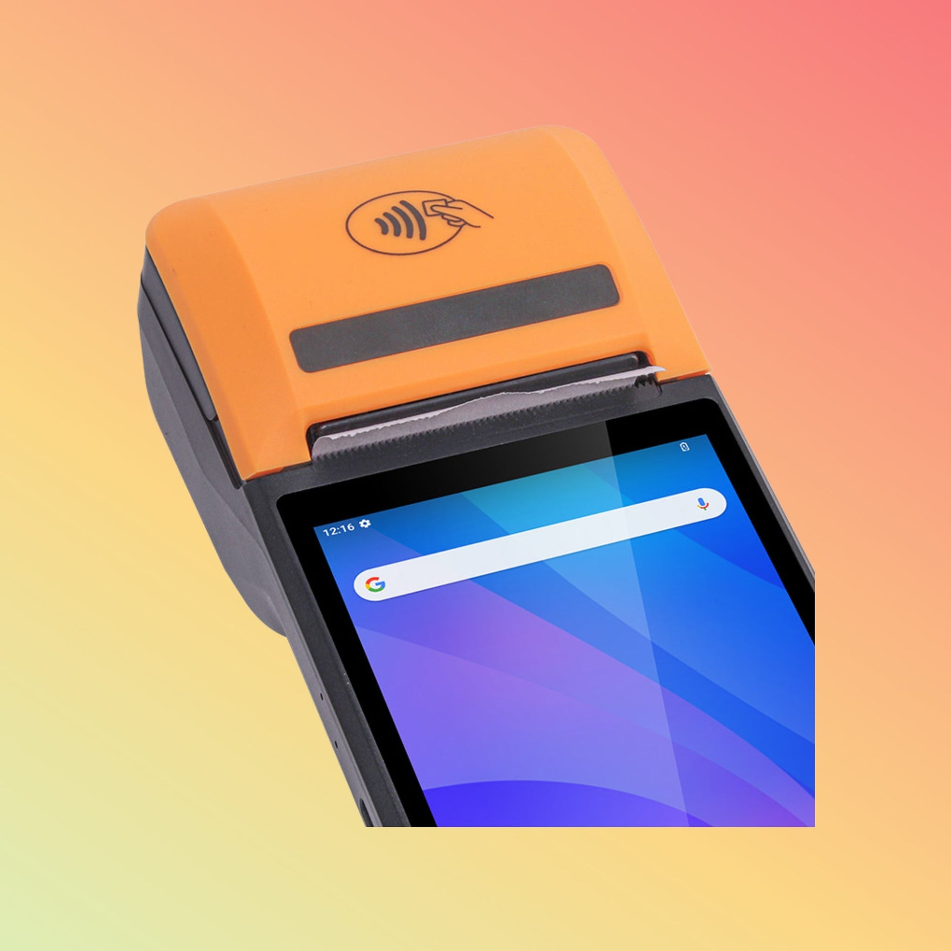UNIWA V4P 6 Inch 4G NFC PDA Android 13 Handheld Android POS Terminal with Printer