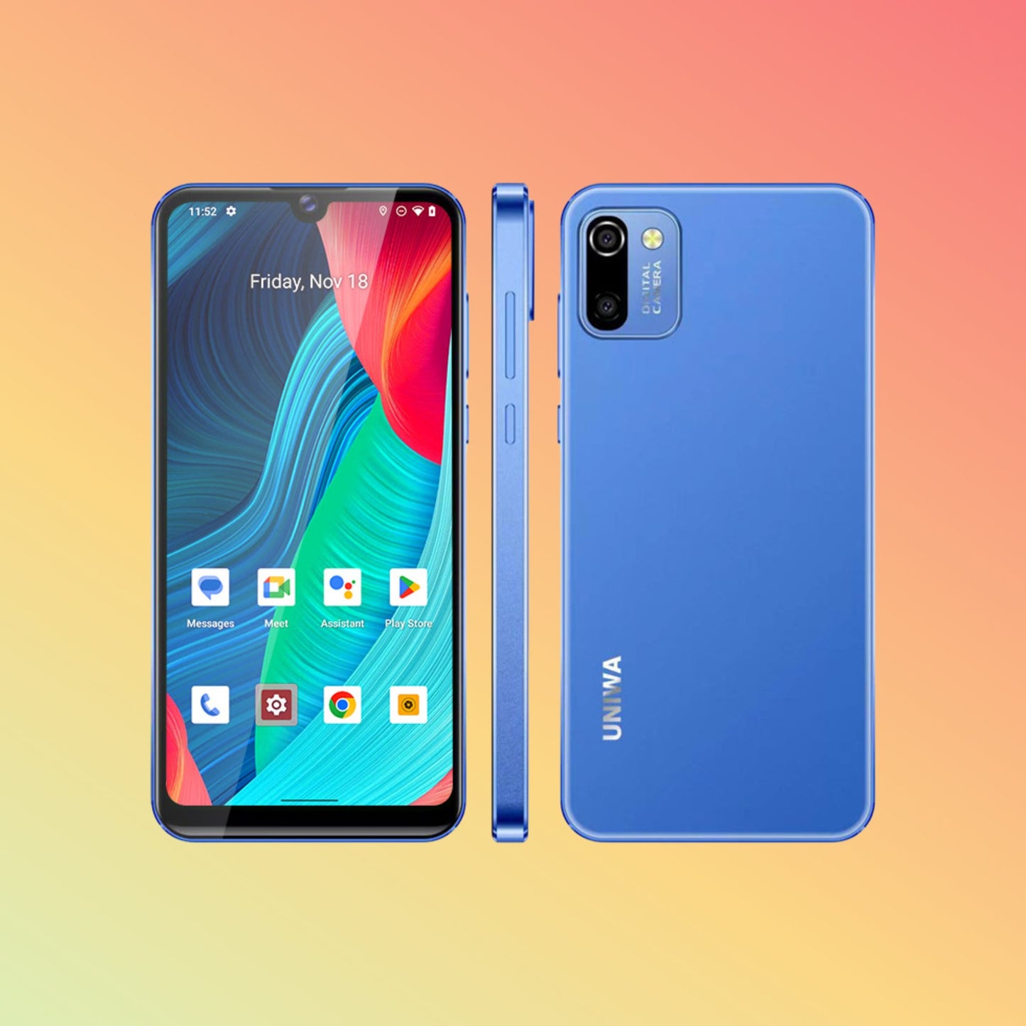 UNIWA K626 6 Inch 4G Smart Mobile Android 13 32GB OEM Smartphone