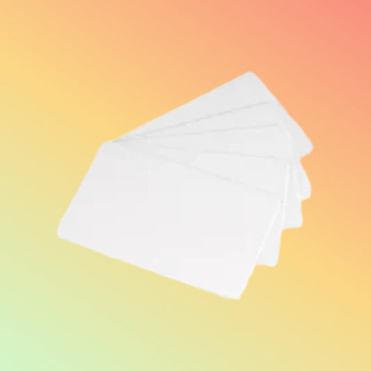 Evolis White Plastic Cards Supplies & Accessories