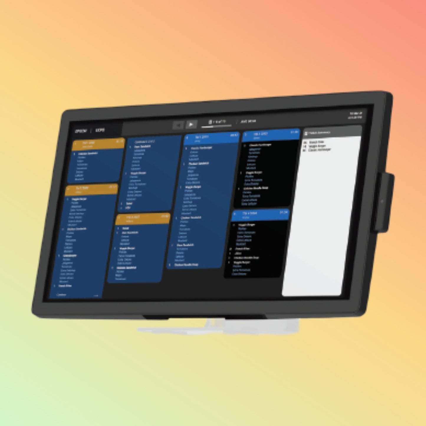 MicroTouch MicroTouch 22” All-in-One Touch Computer with Epson True Order KDS