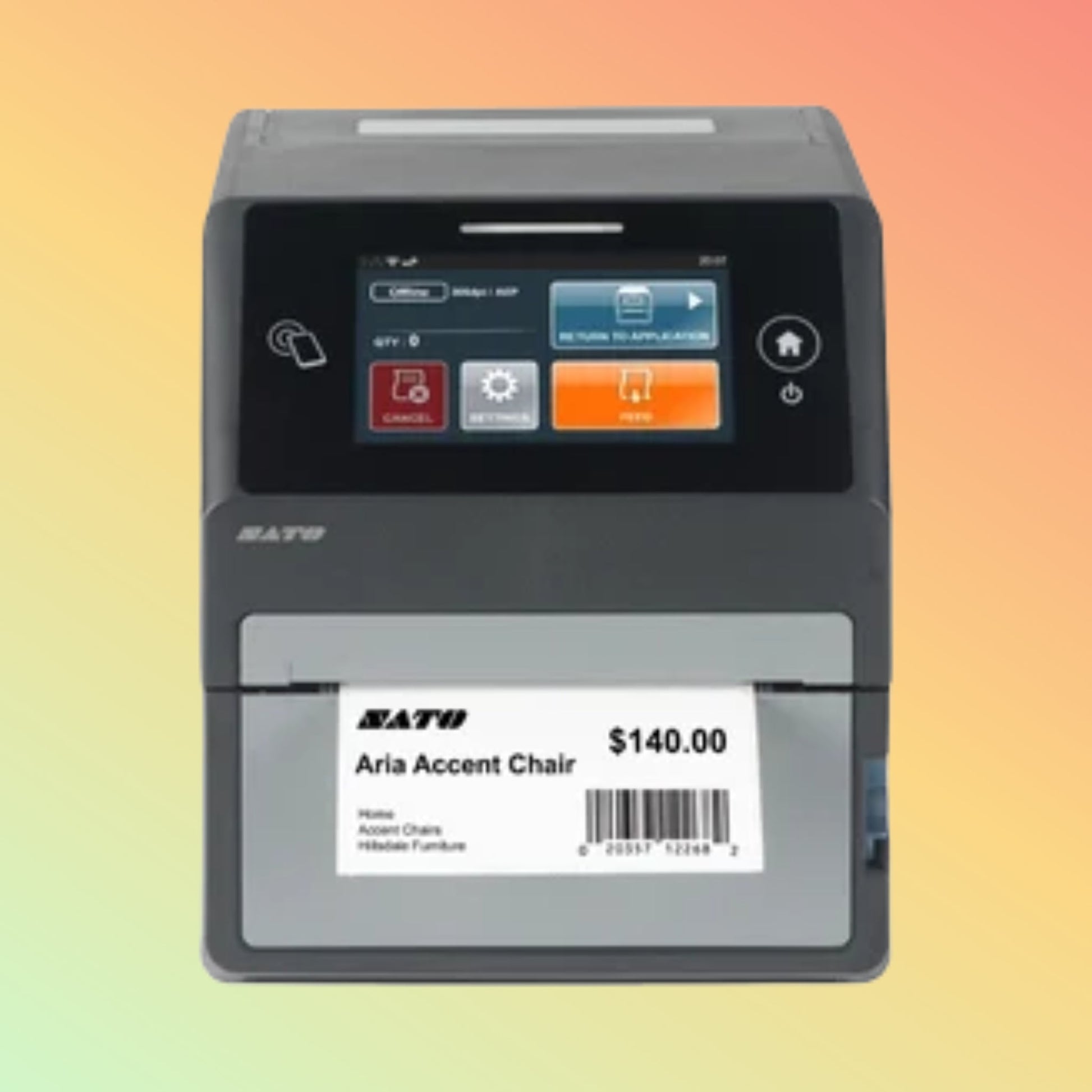 SATO CT4-LX Next Generation 4-inch Desktop Thermal Printer