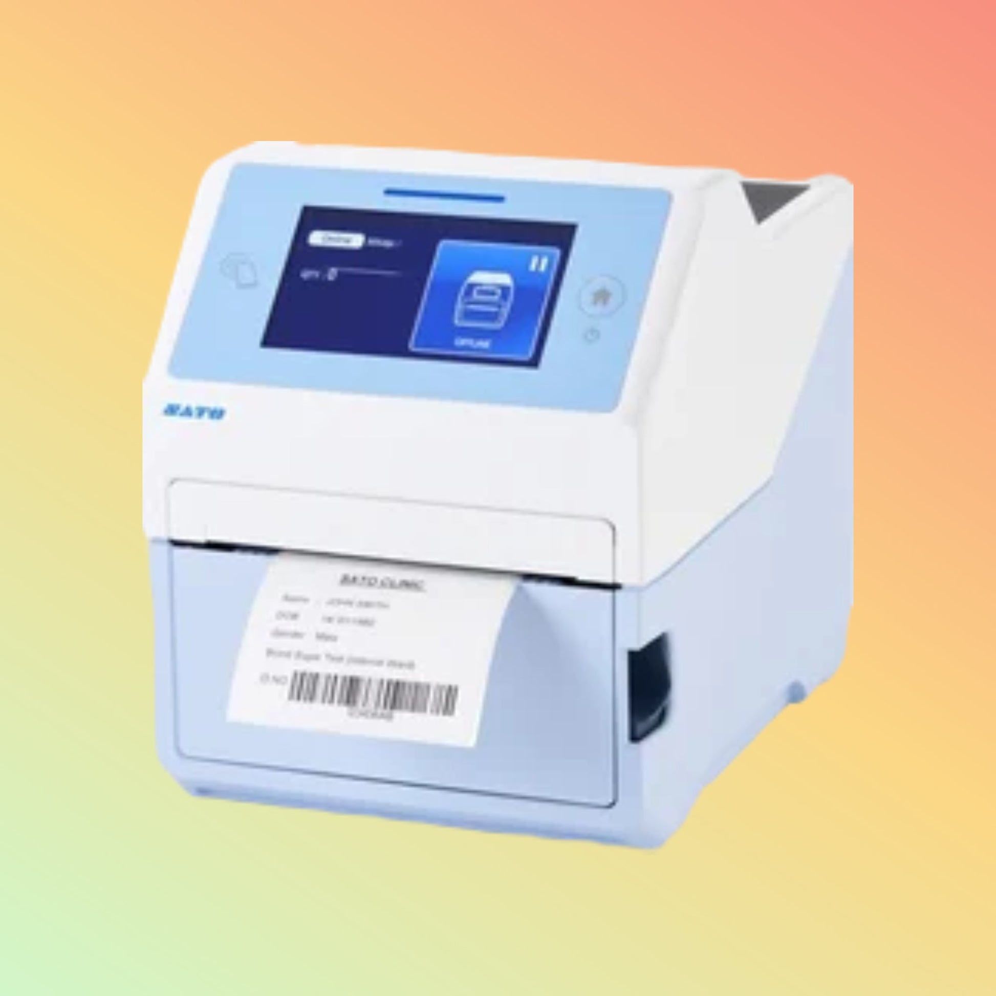 SATO CT4-LX-HC Healthcare Ready 4-inch Thermal Printer