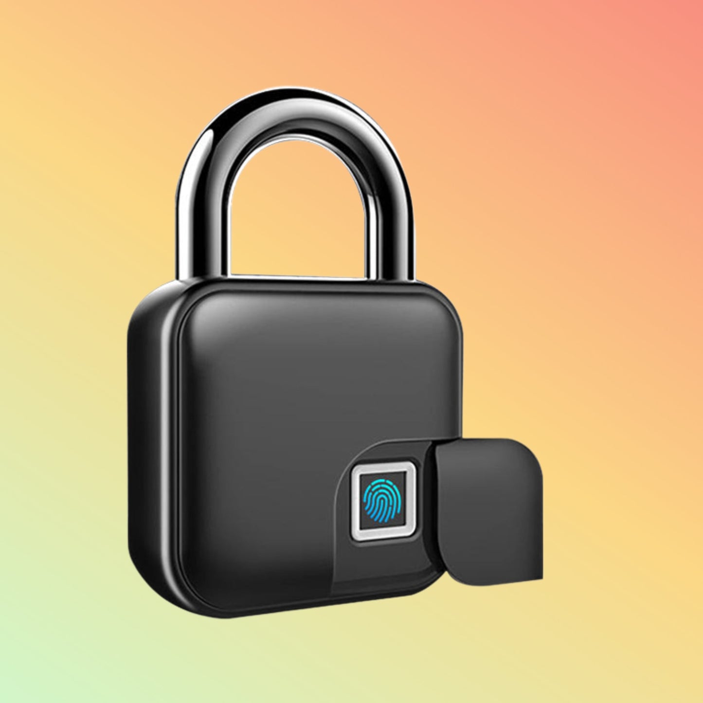 Granding L3  Intelligent Digital APP Alarm Biometric Smart Fingerprint Padlock