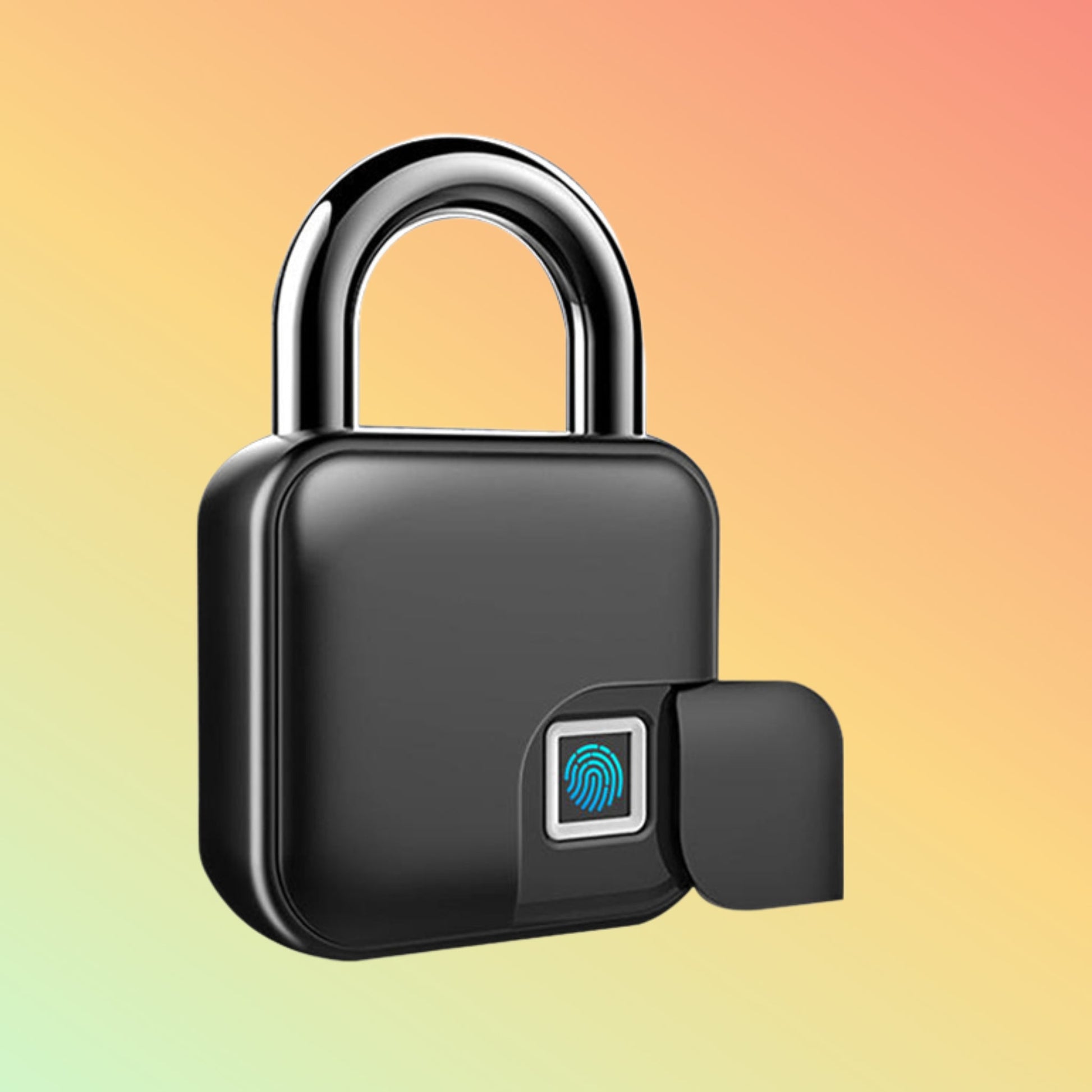 Granding L3  Intelligent Digital APP Alarm Biometric Smart Fingerprint Padlock