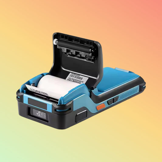 Qualcomm Android 13 PDA POS with NFC & 58mm Thermal Printer