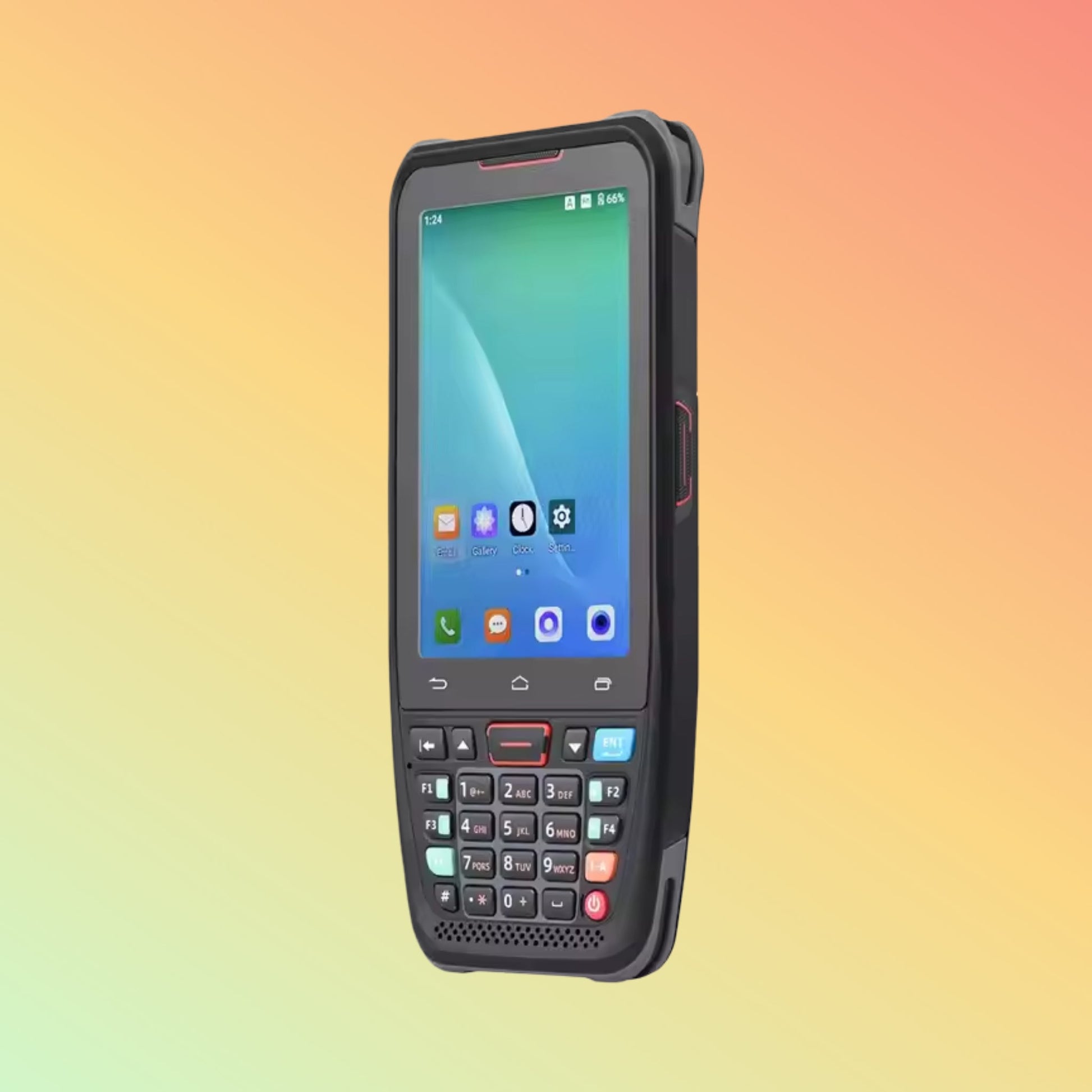N40L Rugged Android 10 PDA 2D QR Scanner with Keypad