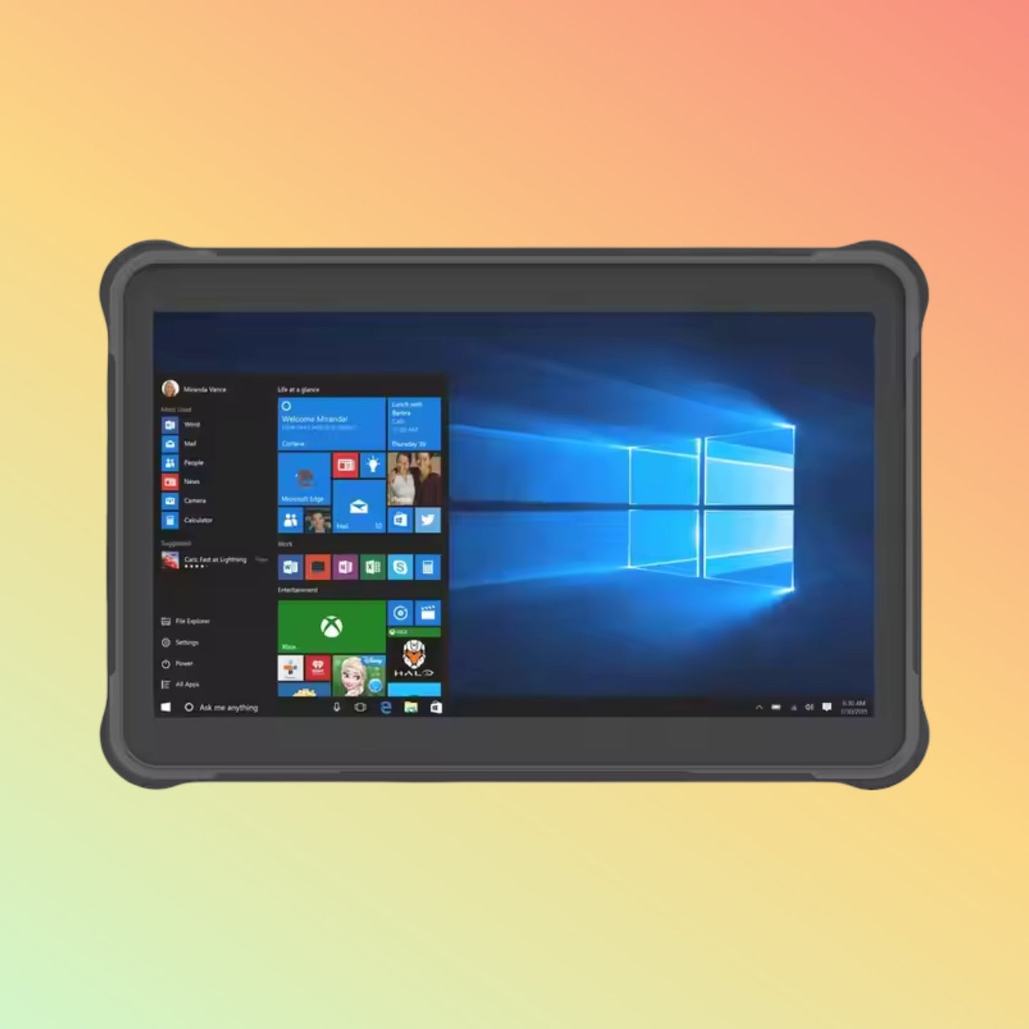 10.1" Rugged Android 11 Tablet with 10800mAh & 6GB+128GB