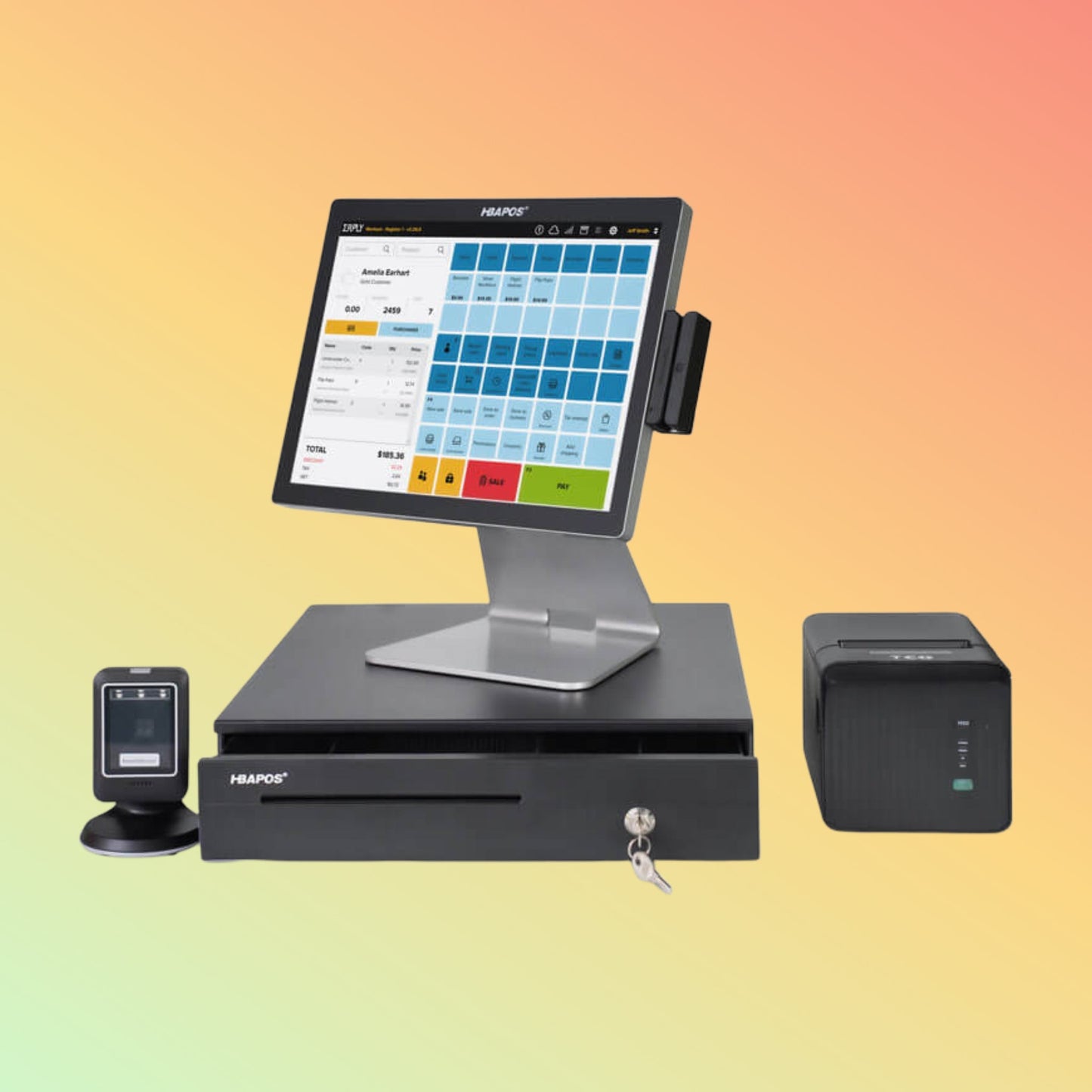 Hbaos HBA-Q2 Windows Pos System
