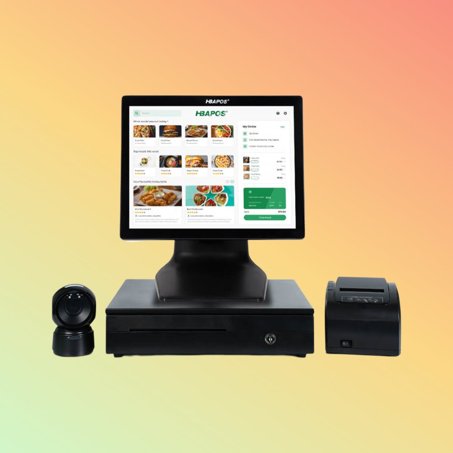 Hbaos HBA-Q2L Windows Pos System