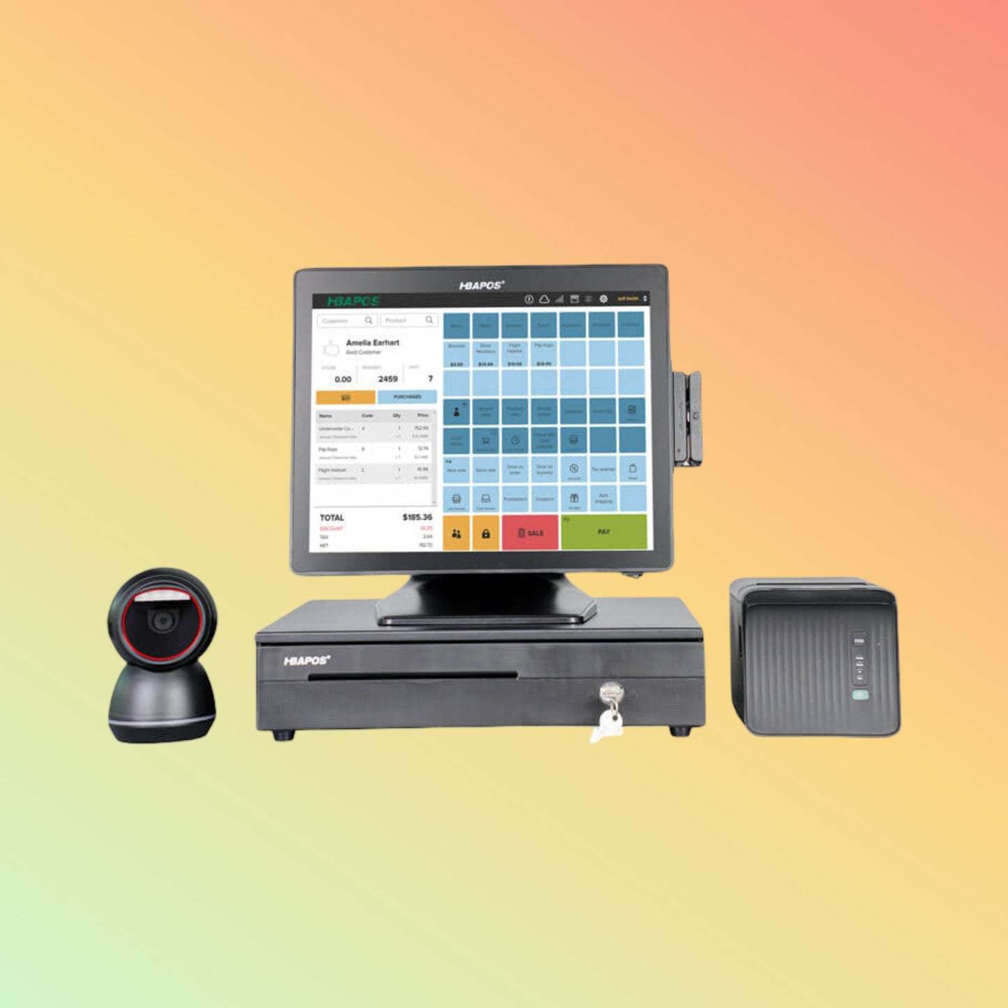 Hbaos HBA-ML200 Windows Pos System